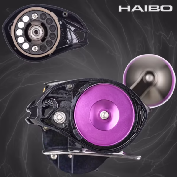 HAIBO THUNDER 7.1:1 272g Baitcasting Reel Max Drag 10kg For Seawater - Image 2