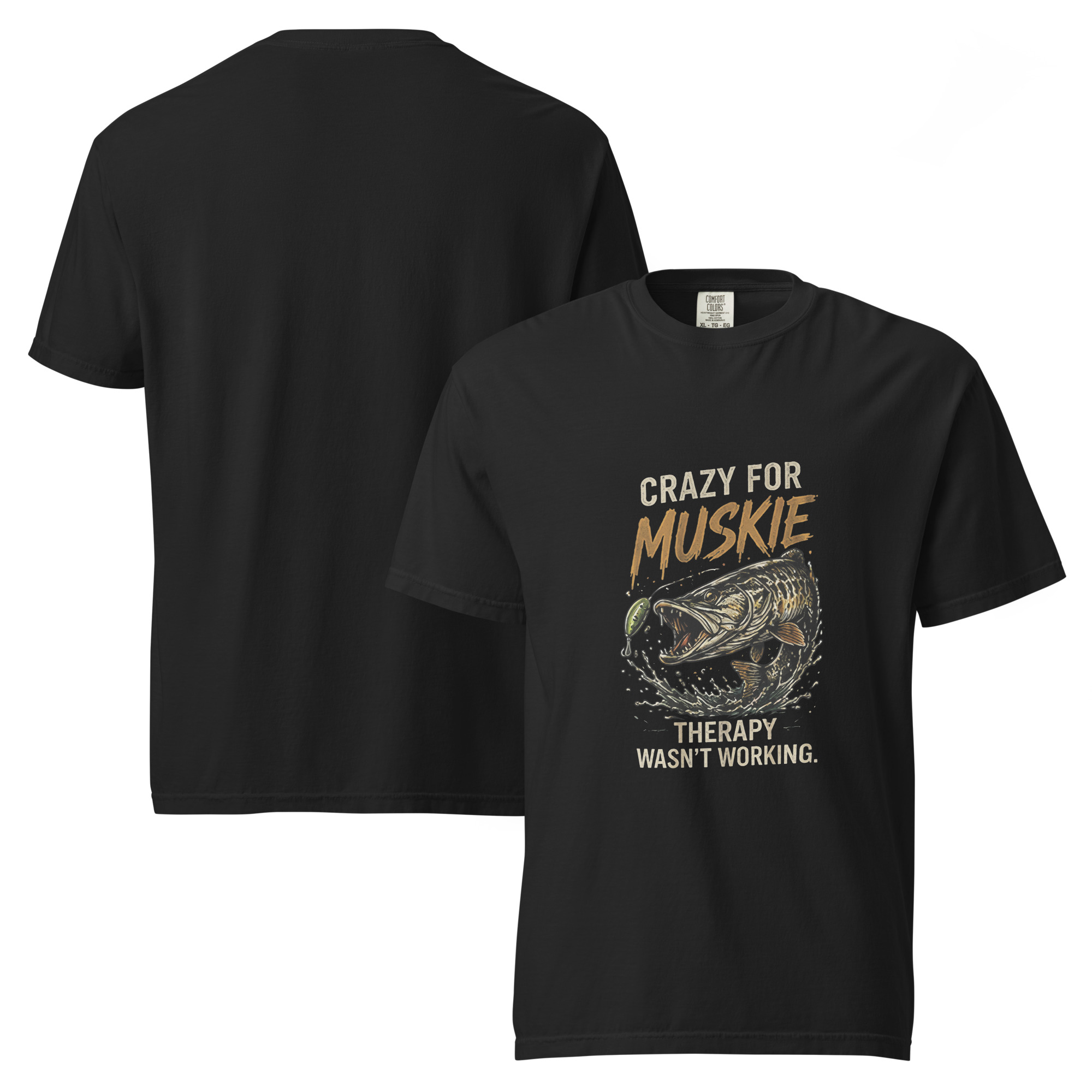 Unisex garment-dyed heavyweight t-shirt - Image 5