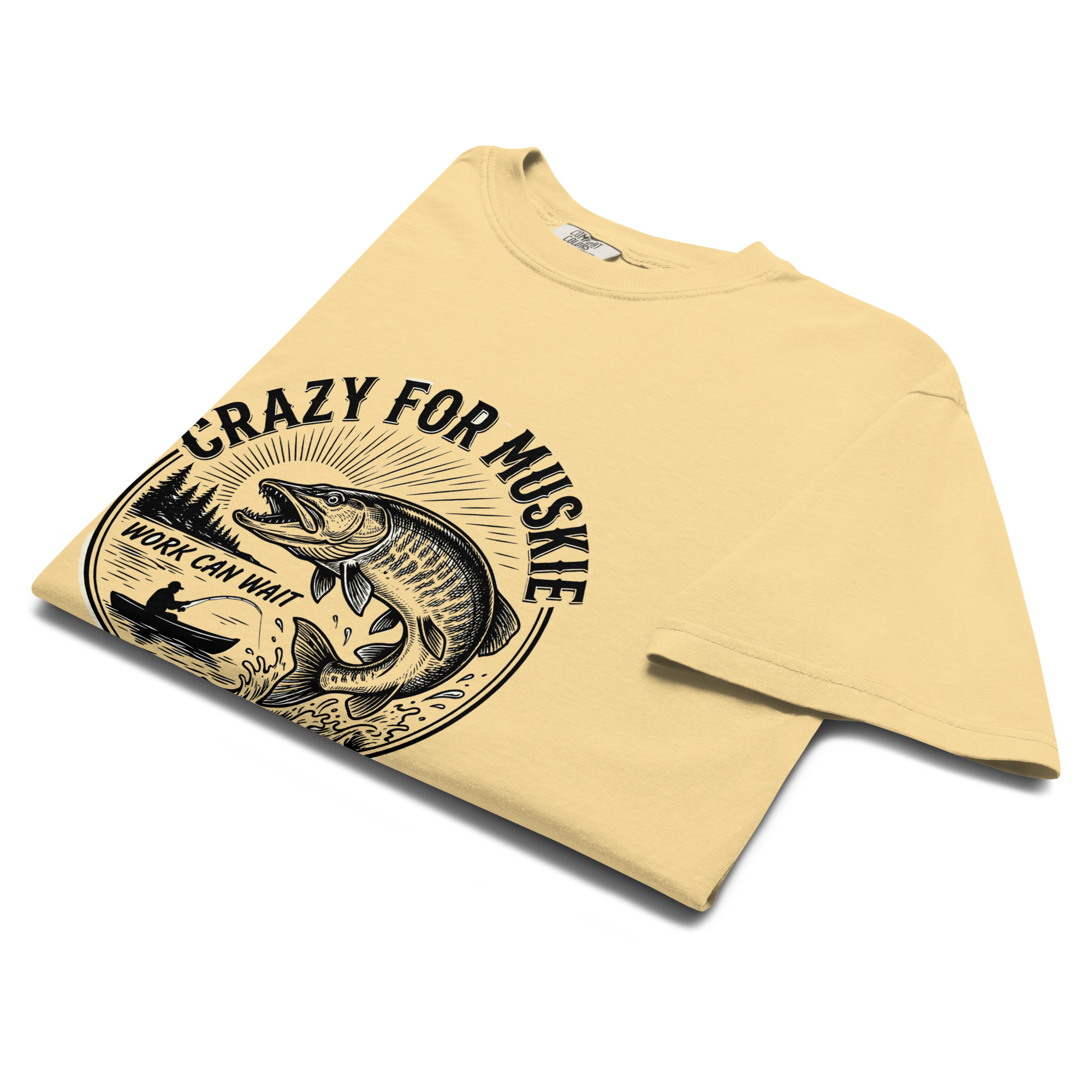 Unisex garment-dyed heavyweight t-shirt - Image 10
