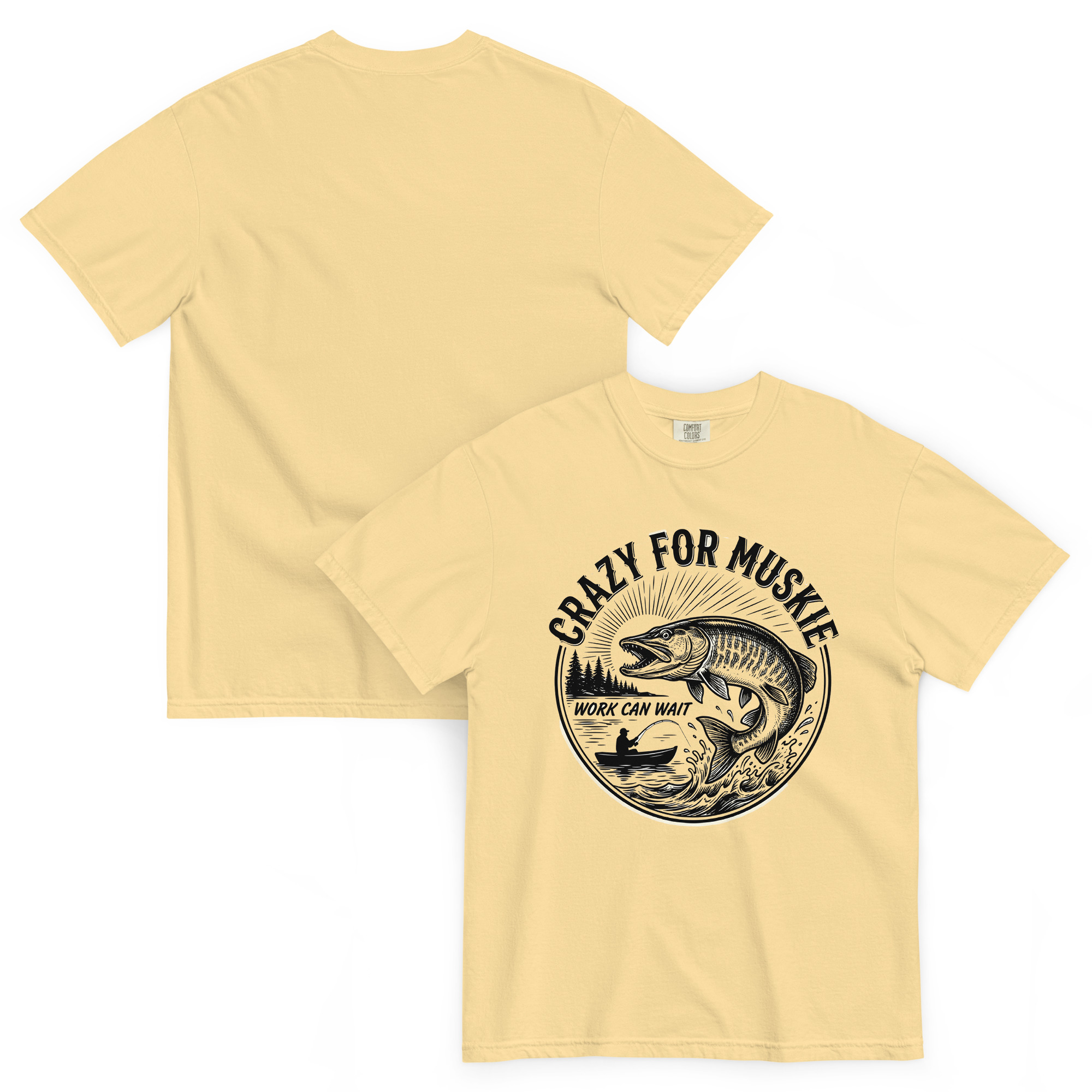 Unisex garment-dyed heavyweight t-shirt - Image 2
