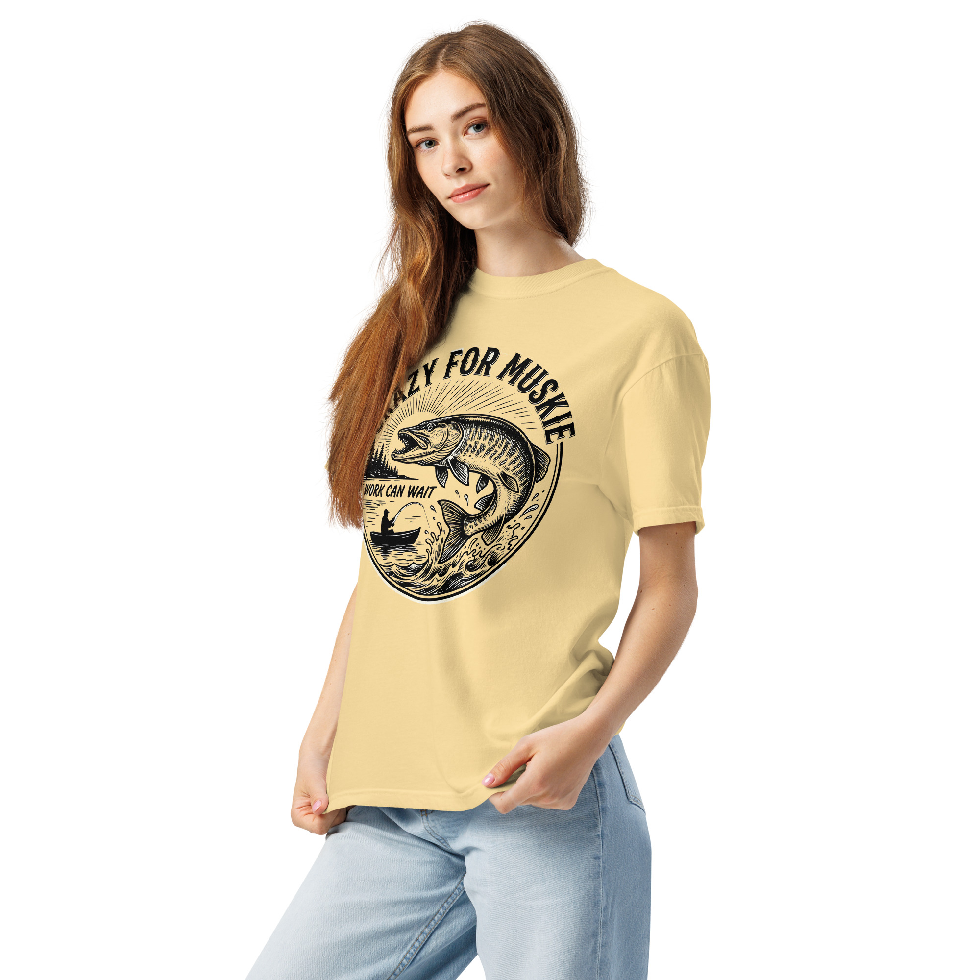 Unisex garment-dyed heavyweight t-shirt - Image 5