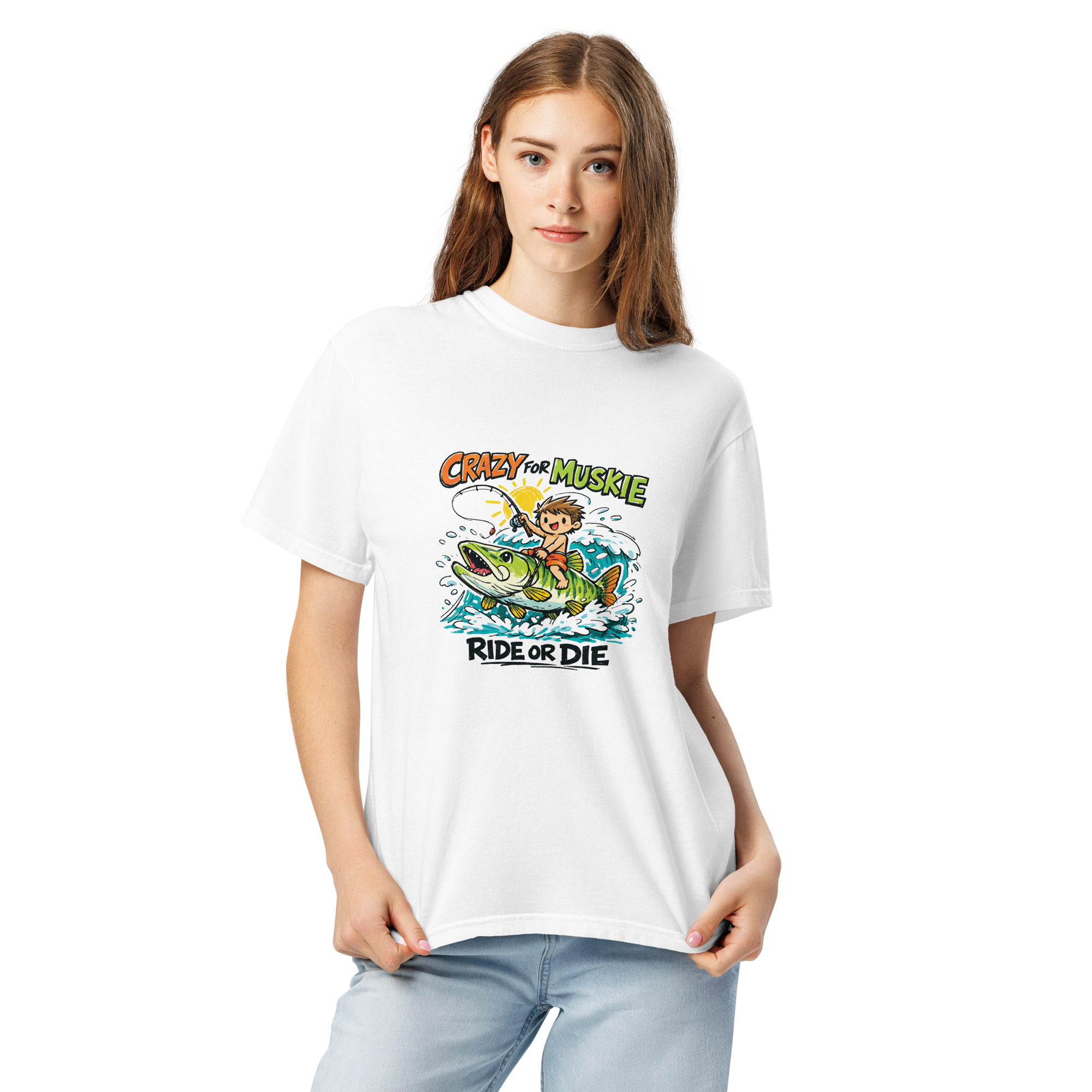 Unisex garment-dyed heavyweight t-shirt - Image 6