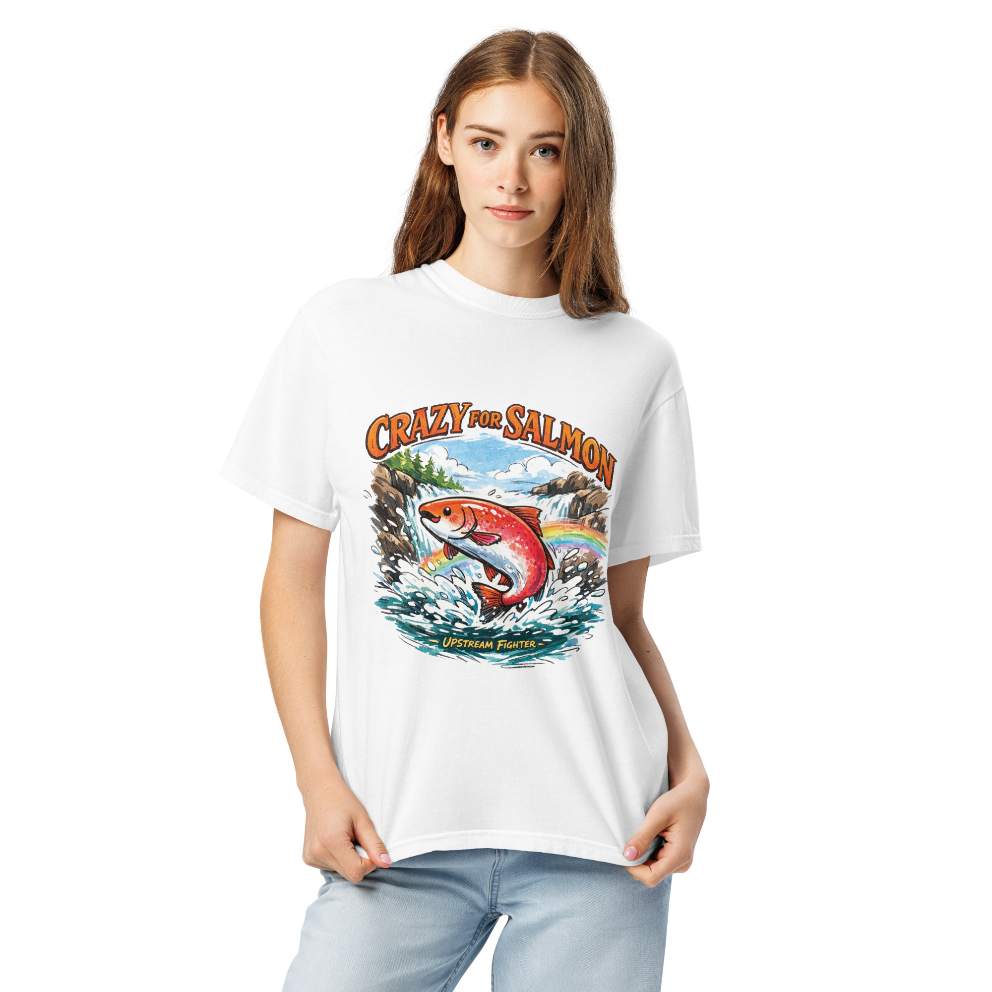 Unisex garment-dyed heavyweight t-shirt - Image 2