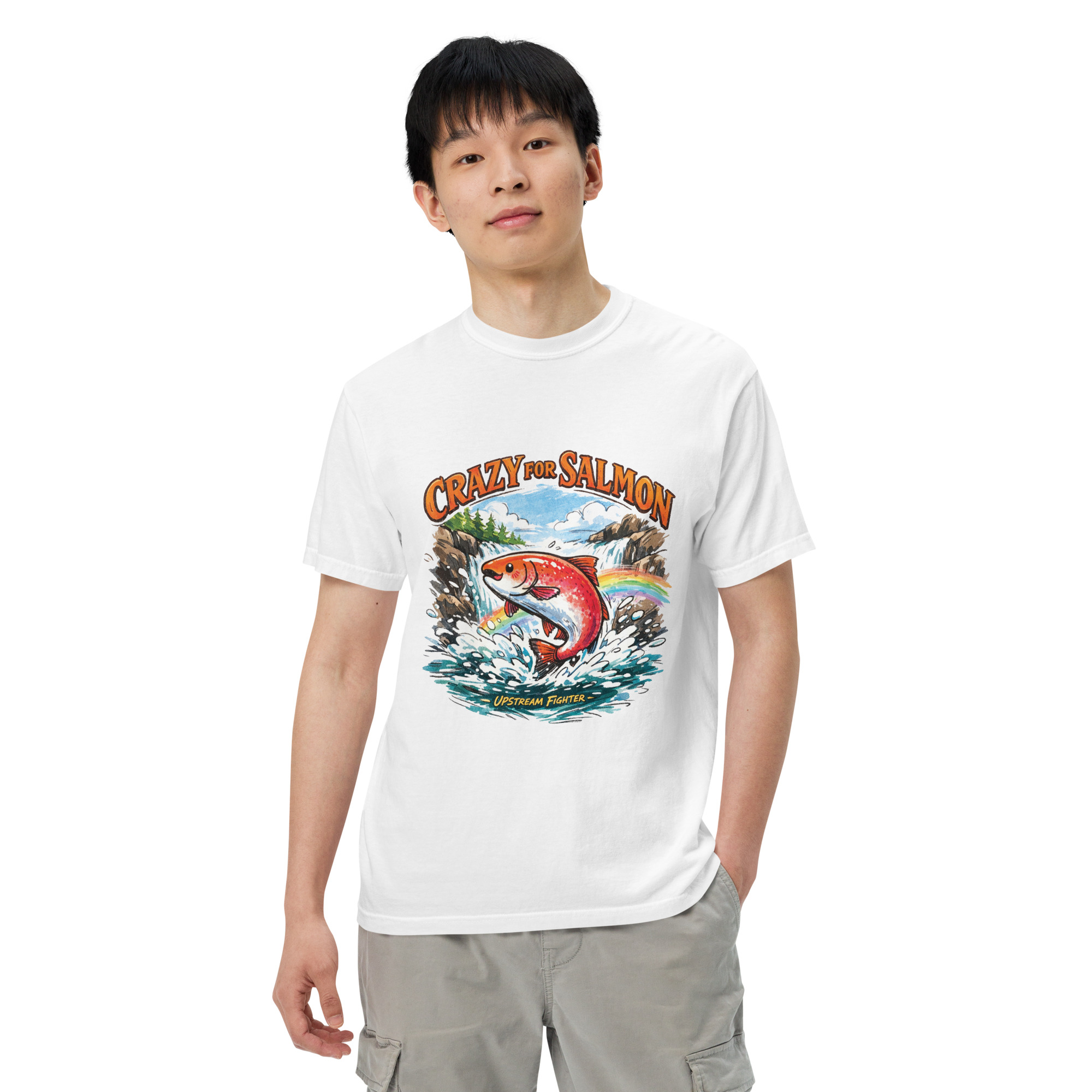 Unisex garment-dyed heavyweight t-shirt - Image 6