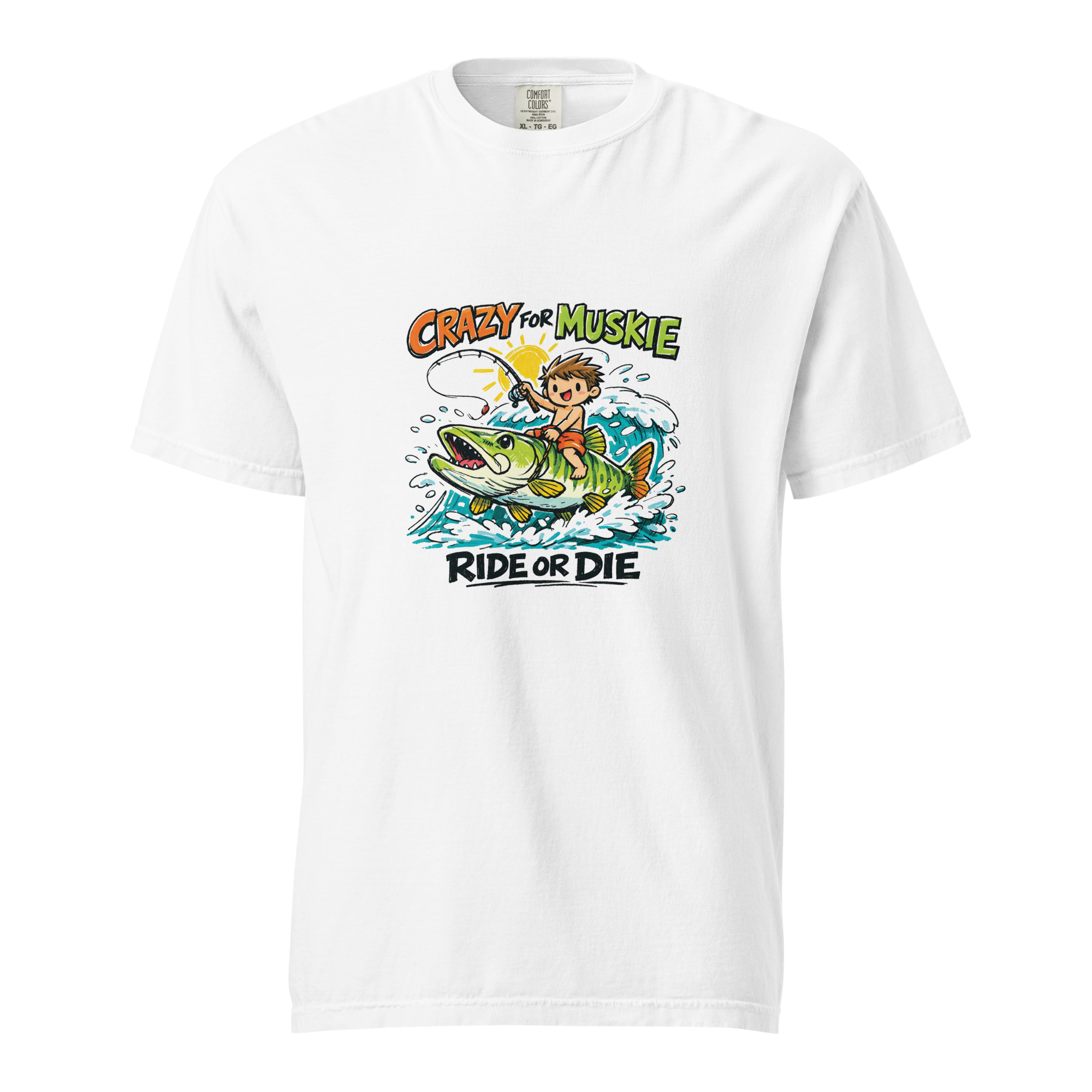 Unisex garment-dyed heavyweight t-shirt - Image 2