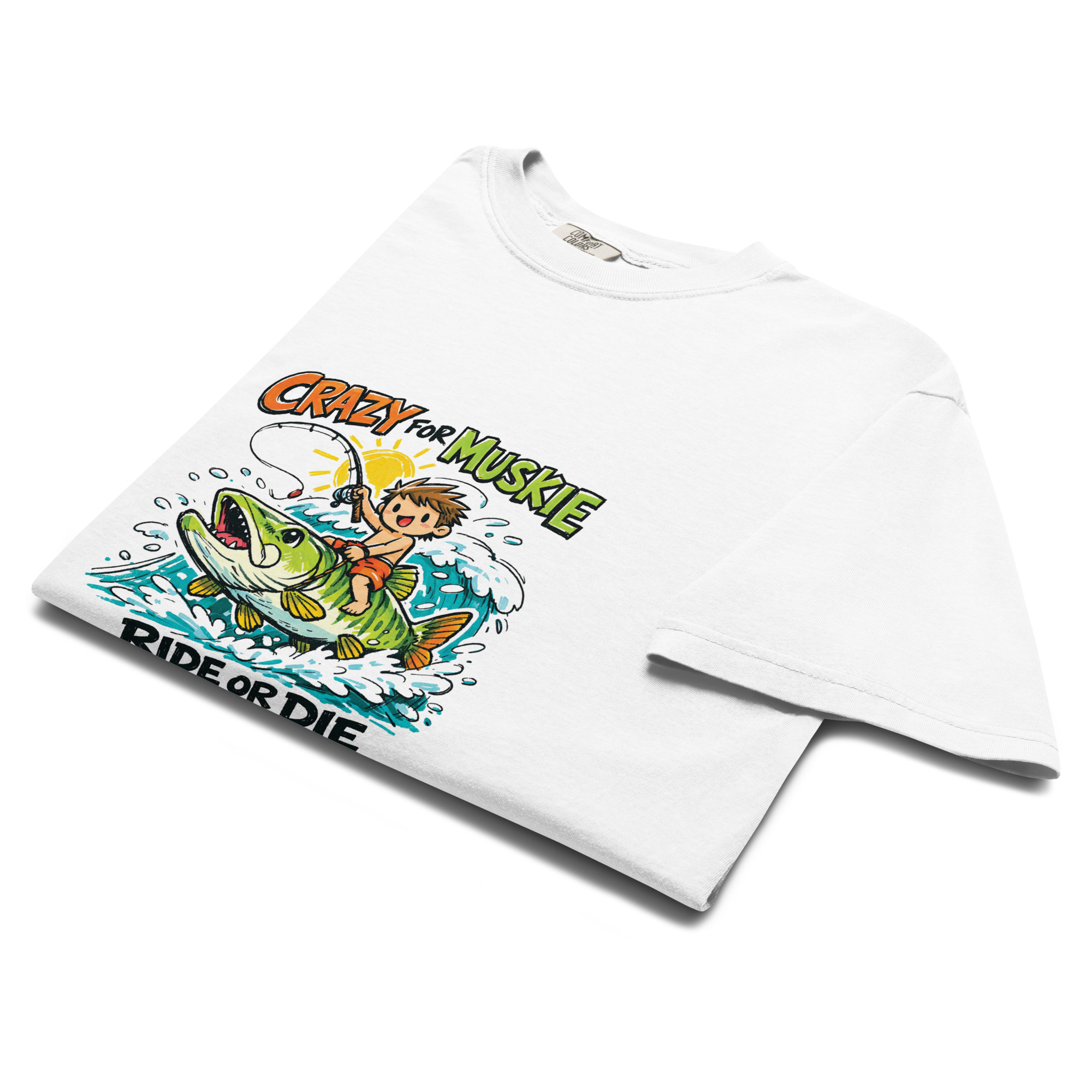 Unisex garment-dyed heavyweight t-shirt - Image 7