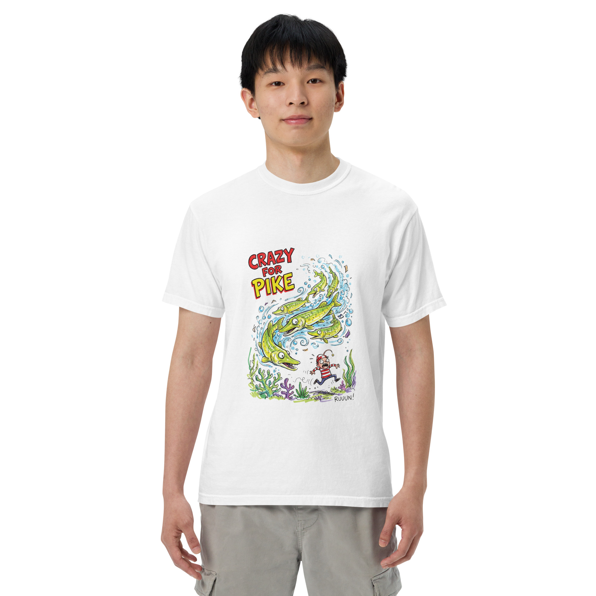 Unisex garment-dyed heavyweight t-shirt - Image 5