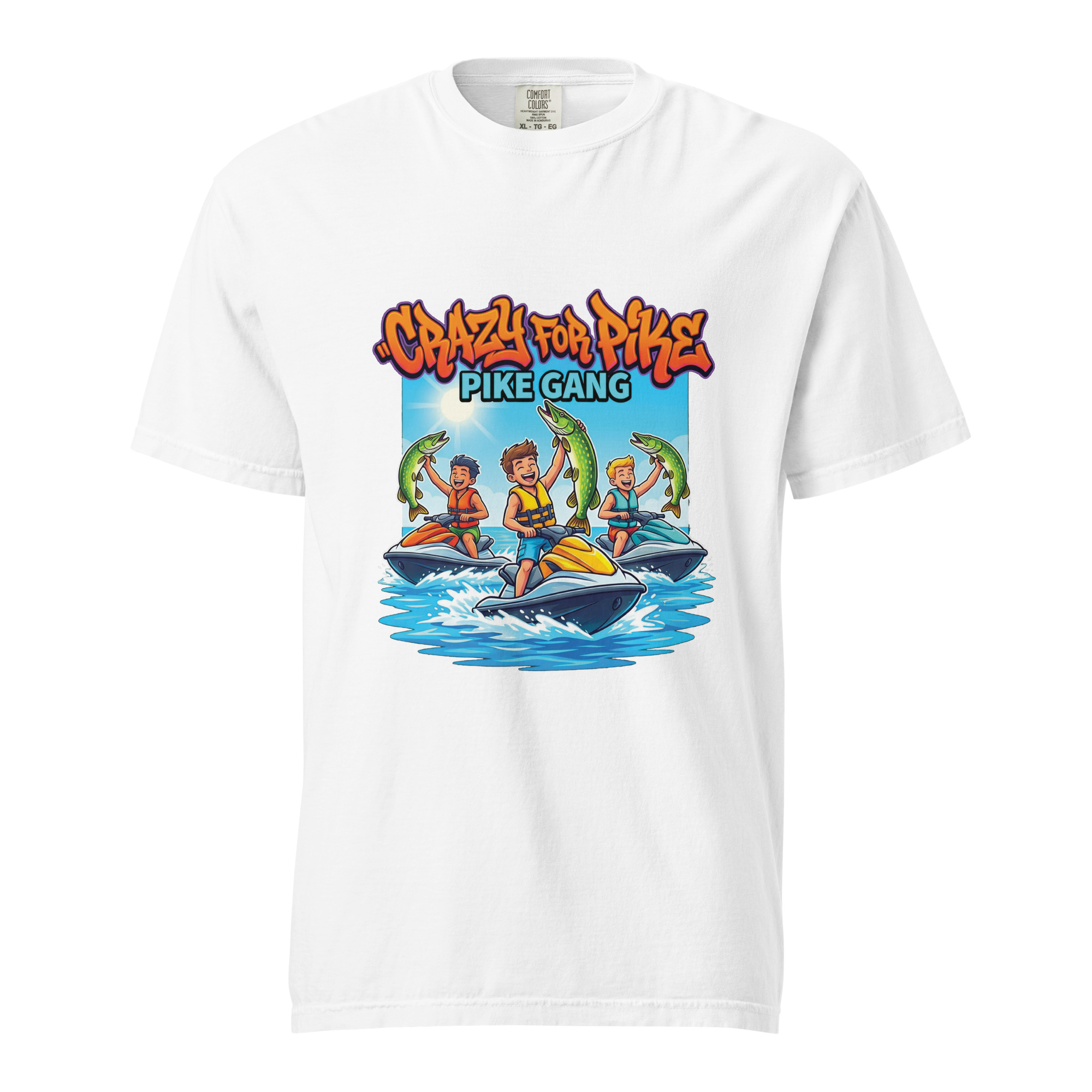 Unisex garment-dyed heavyweight t-shirt