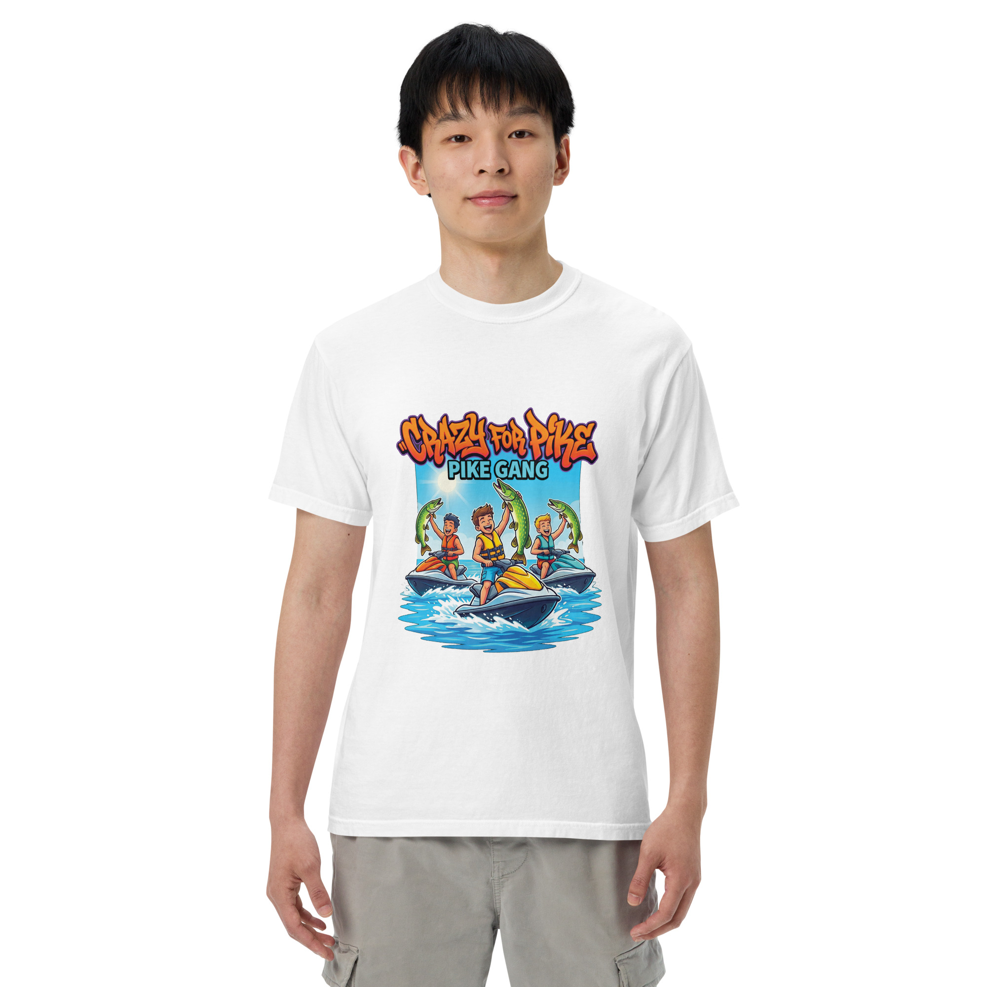 Unisex garment-dyed heavyweight t-shirt - Image 4