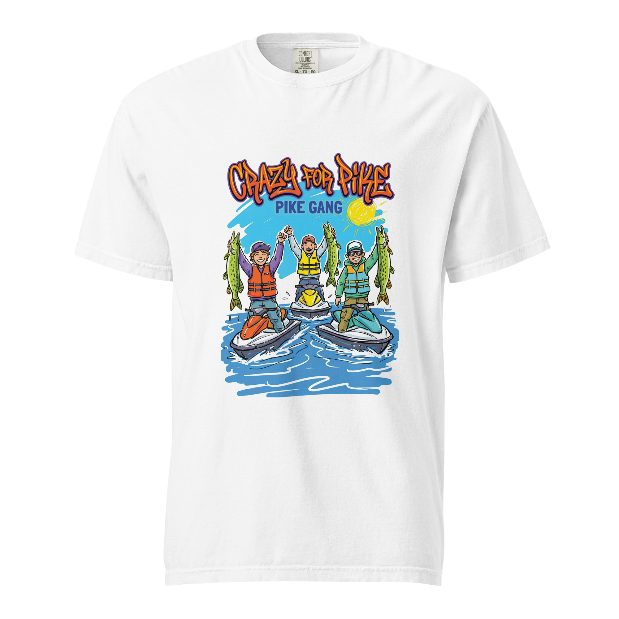 Unisex garment-dyed heavyweight t-shirt