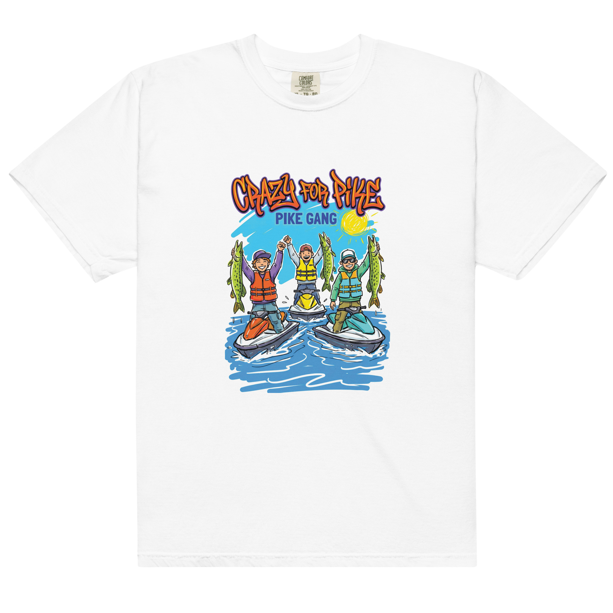 Unisex garment-dyed heavyweight t-shirt - Image 3