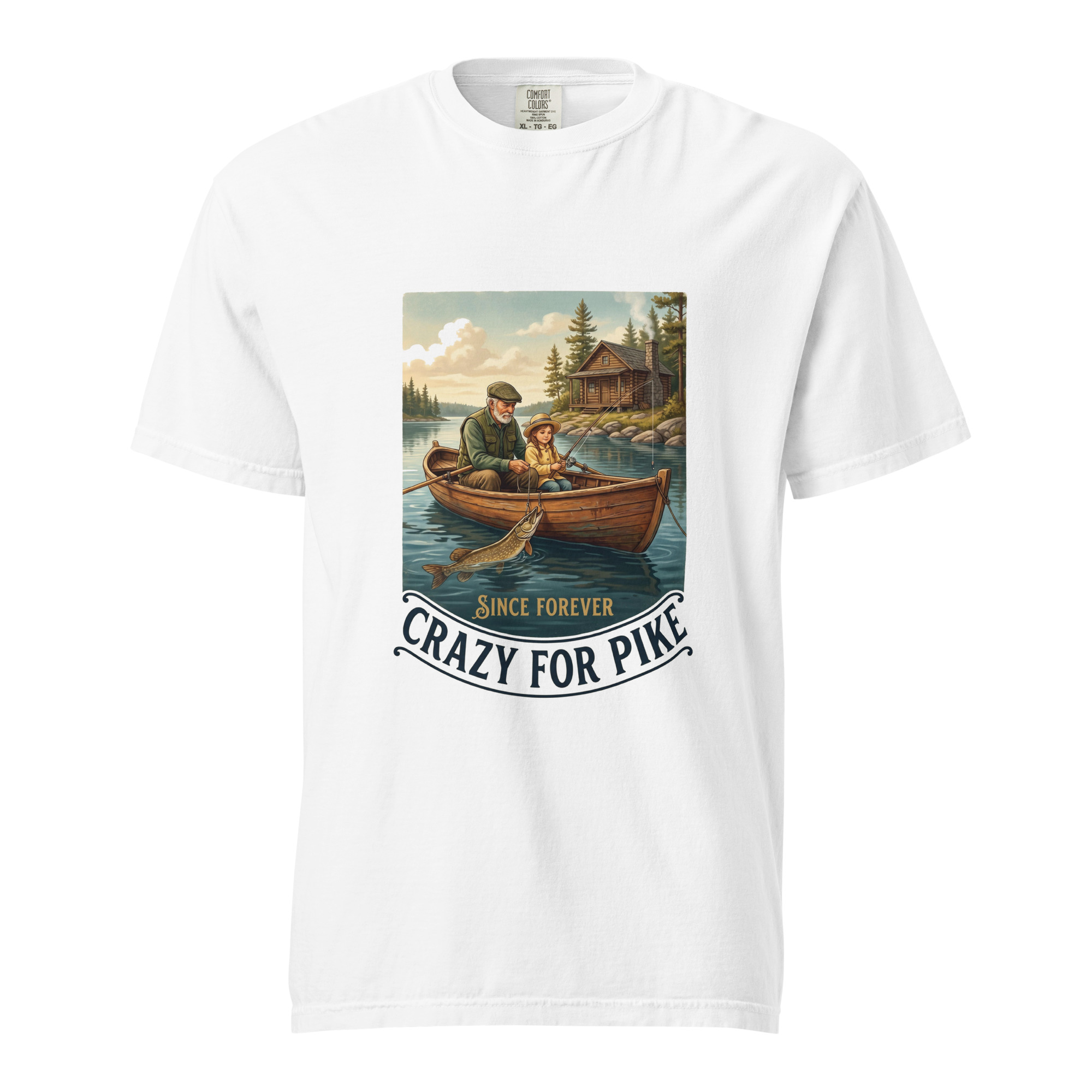 Unisex garment-dyed heavyweight t-shirt