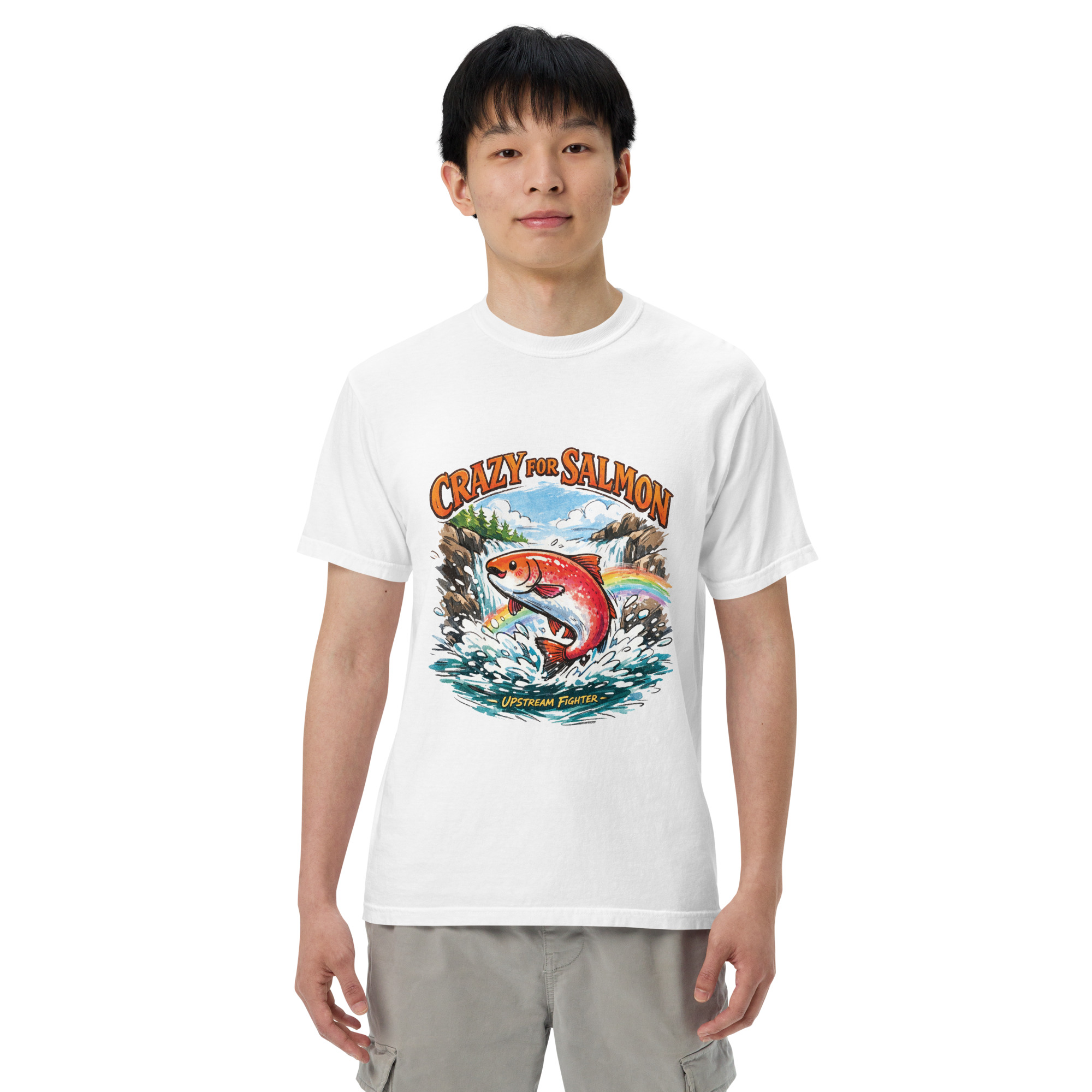 Unisex garment-dyed heavyweight t-shirt - Image 5
