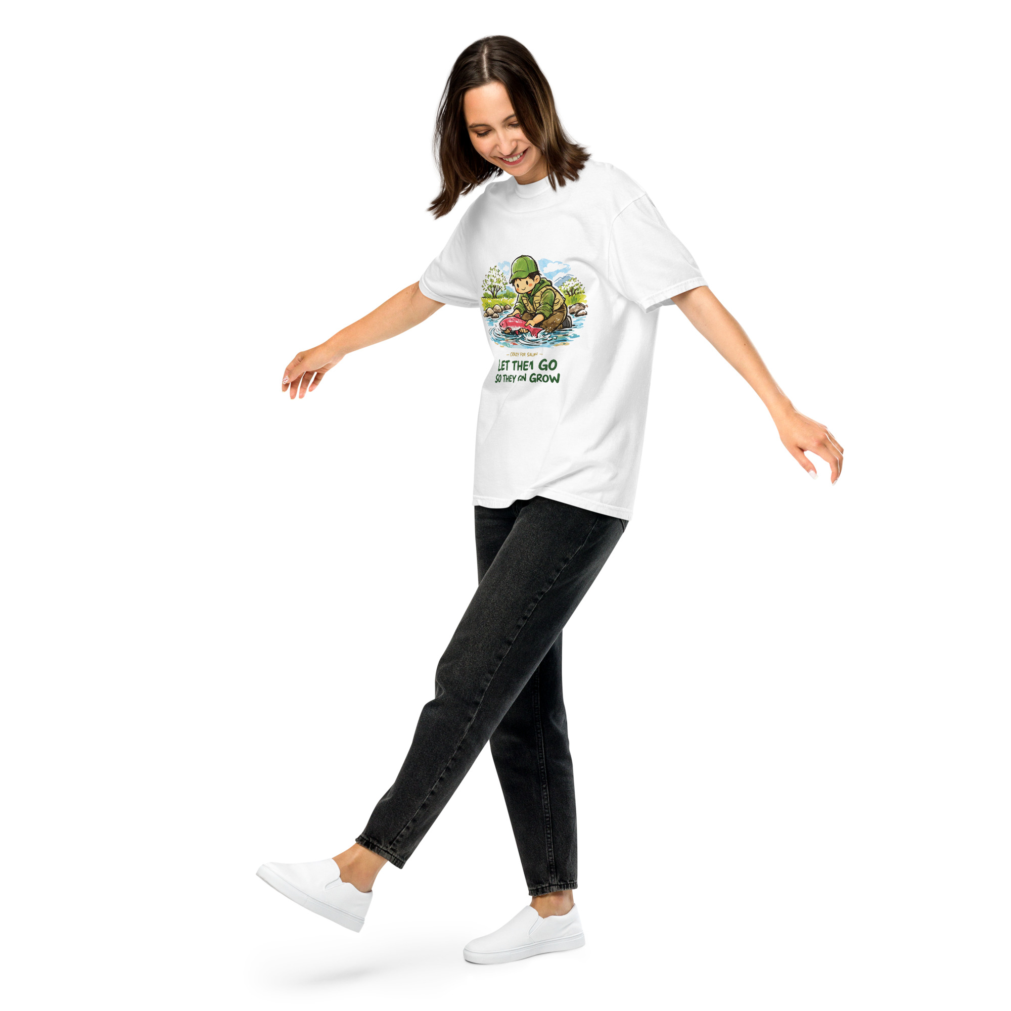 Unisex garment-dyed heavyweight t-shirt - Image 7