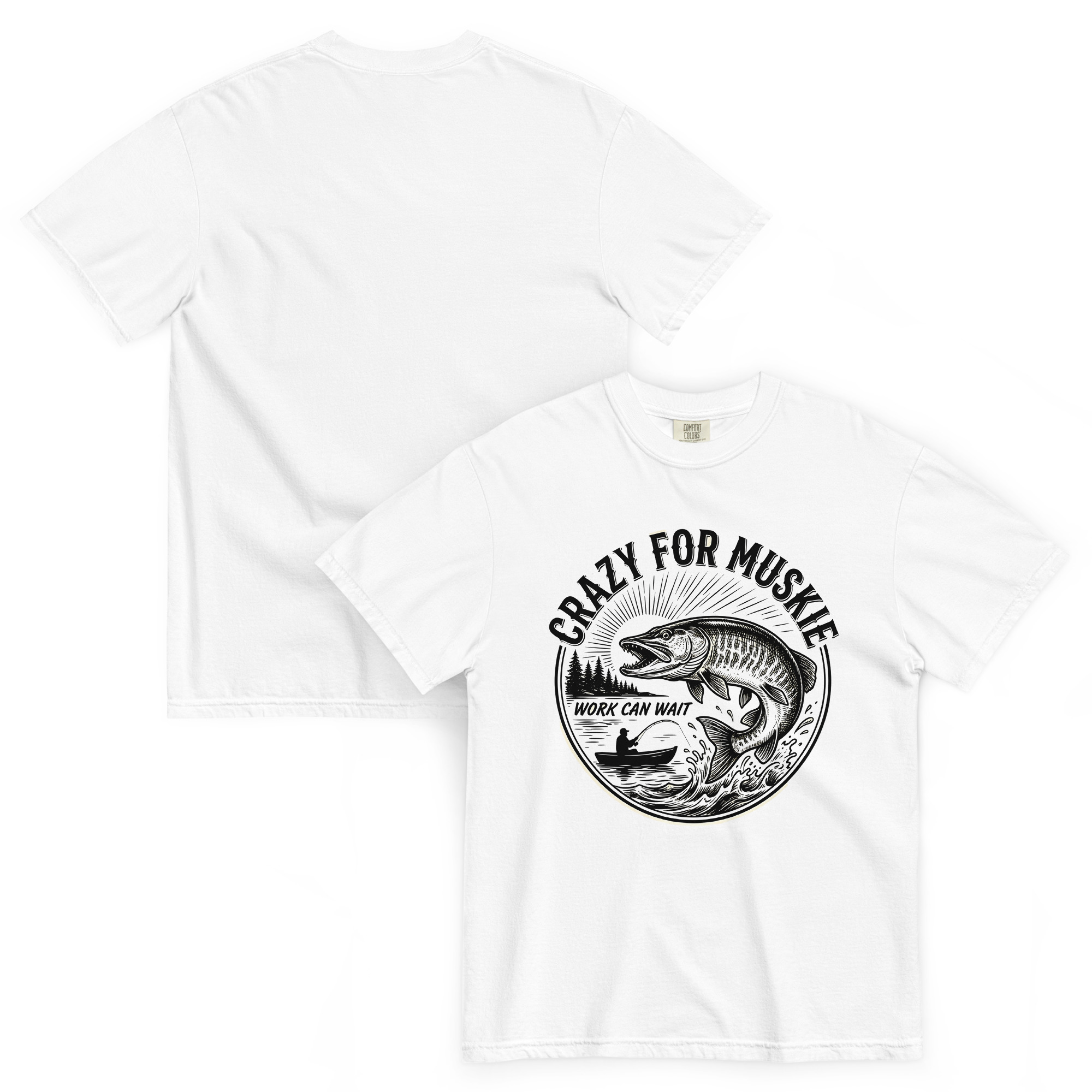 Unisex garment-dyed heavyweight t-shirt