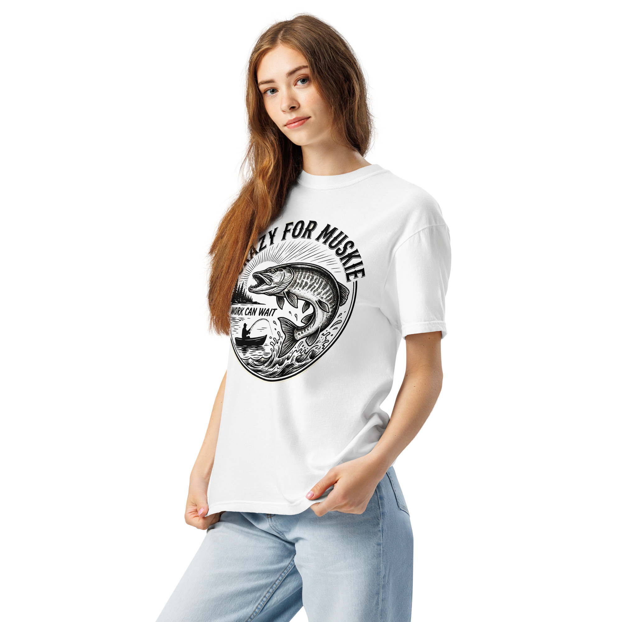 Unisex garment-dyed heavyweight t-shirt - Image 4