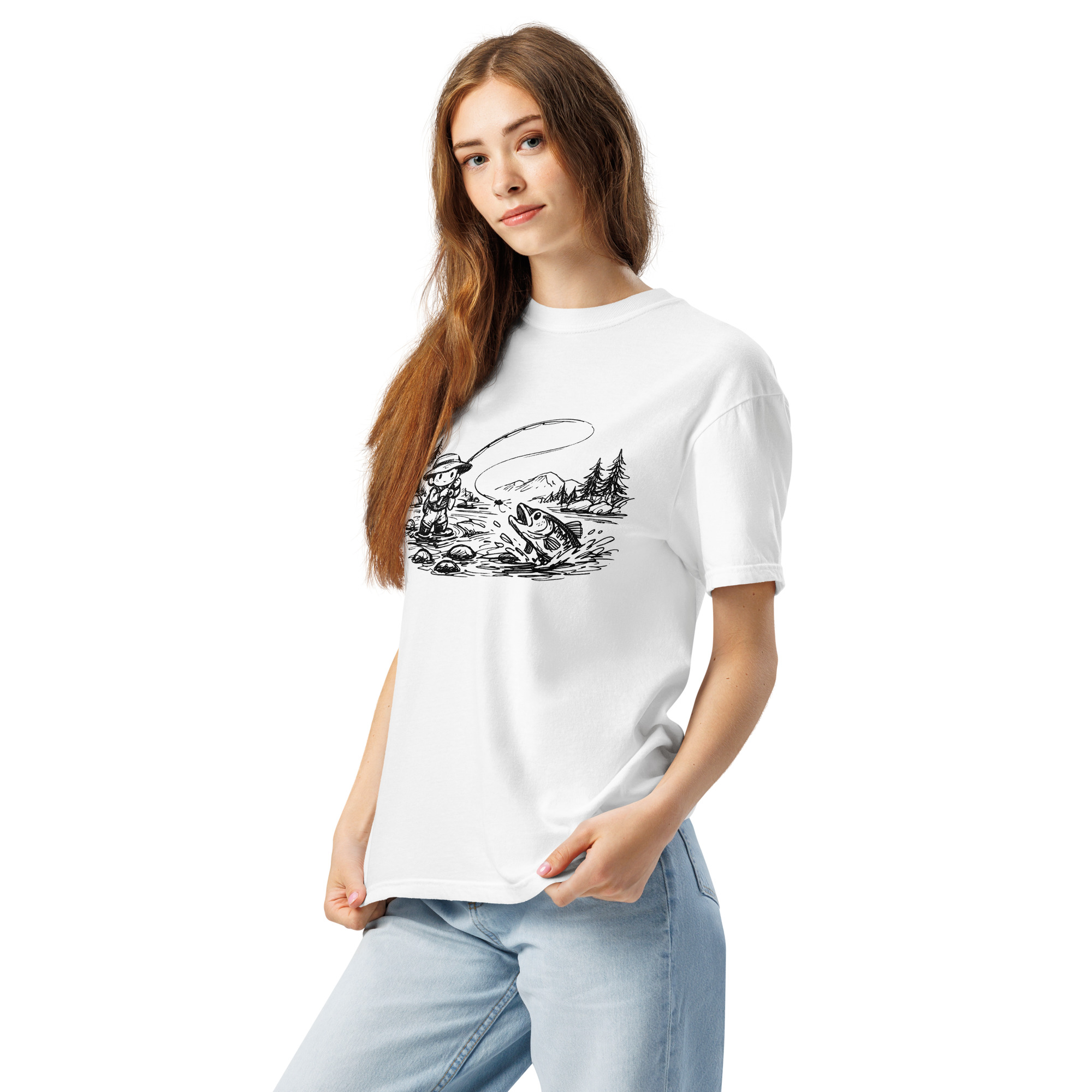 Unisex garment-dyed heavyweight t-shirt - Image 2