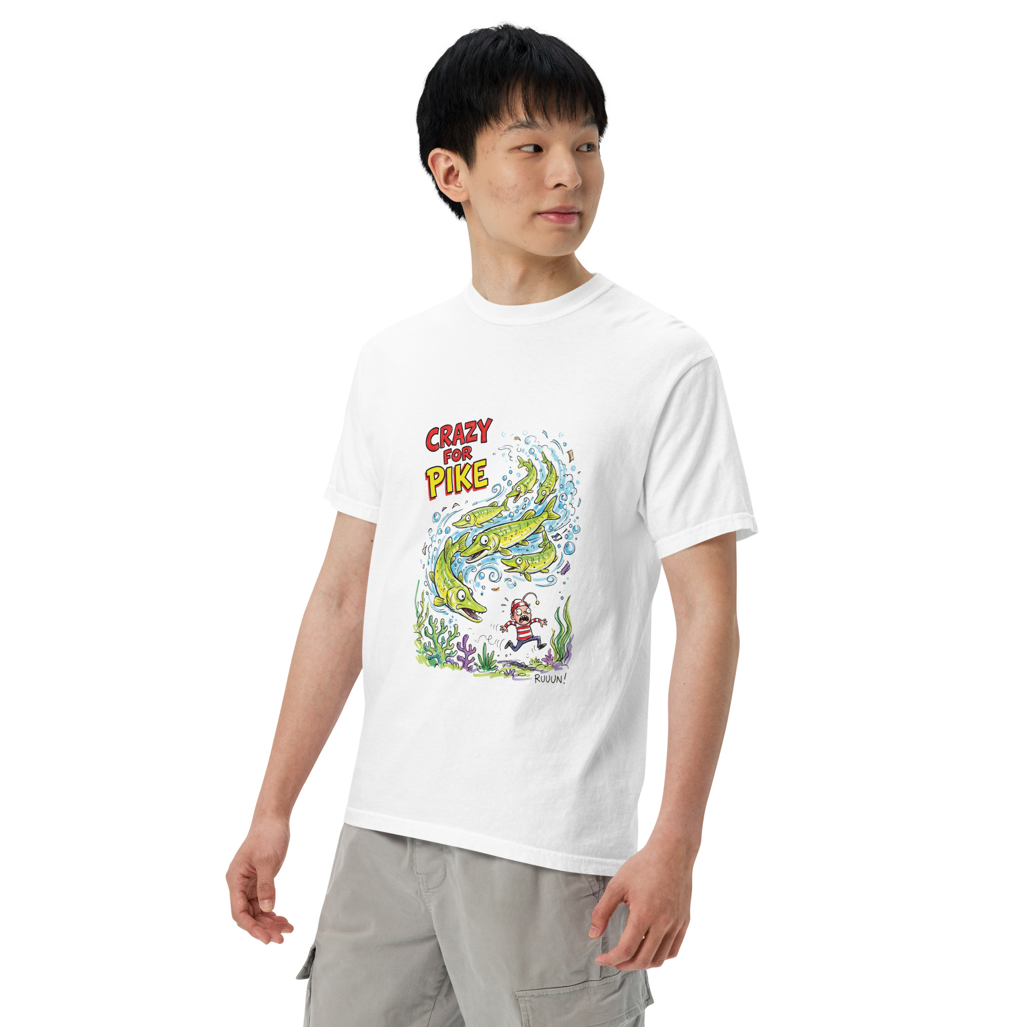 Unisex garment-dyed heavyweight t-shirt - Image 4