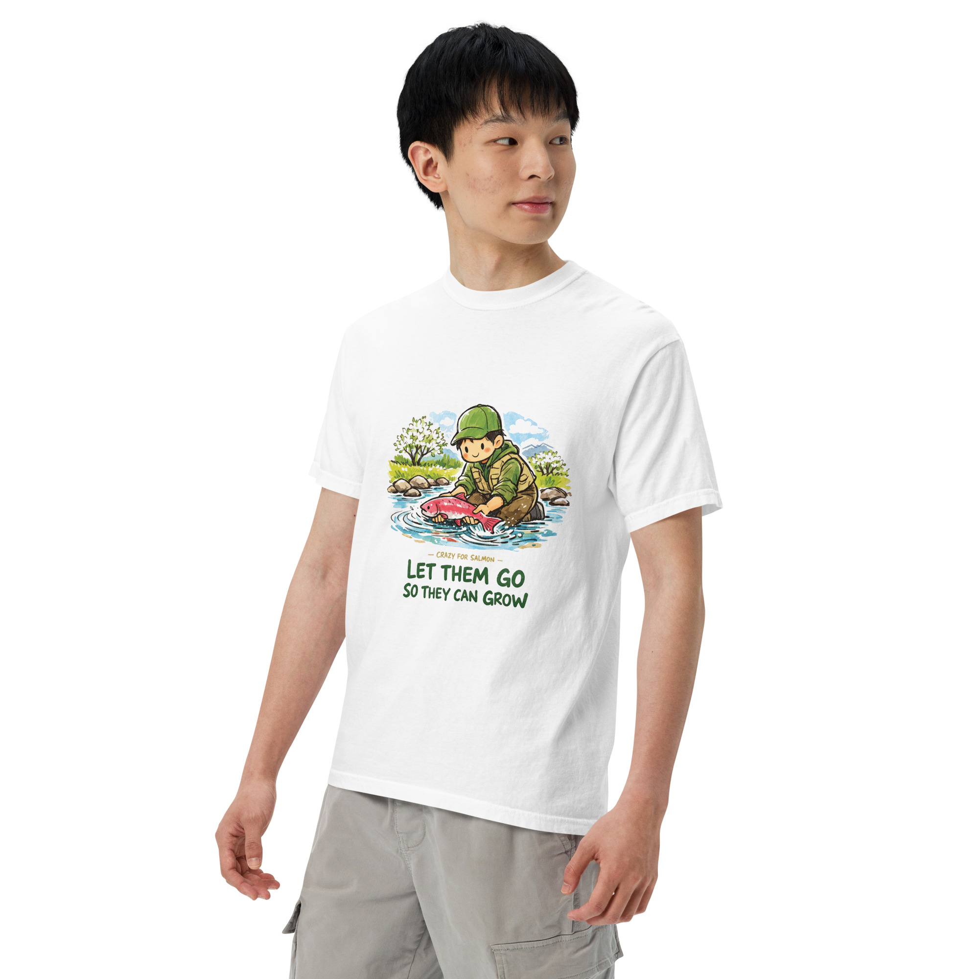 Unisex garment-dyed heavyweight t-shirt - Image 5