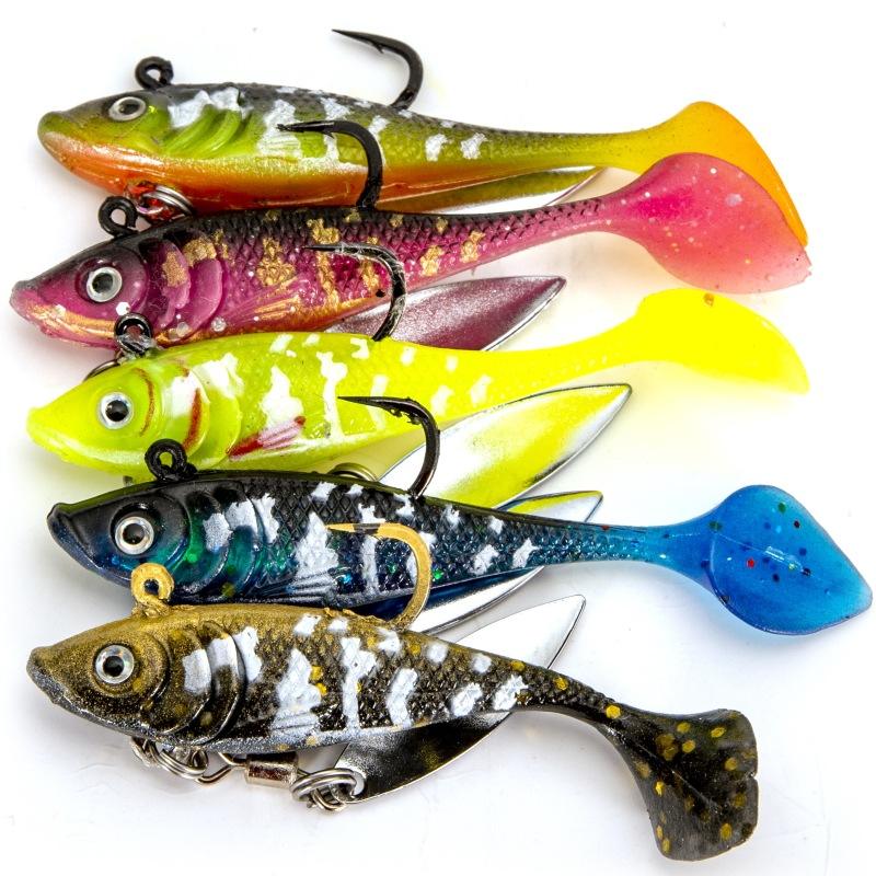 CrazyForFishing 60mm 5pcs Set Flutter Spoon Jig - Image 2