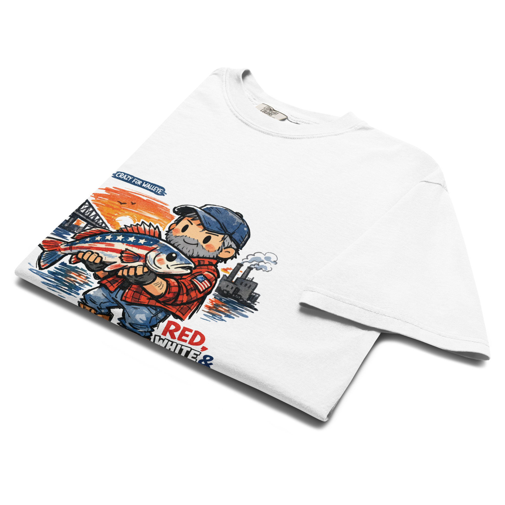Unisex garment-dyed heavyweight t-shirt - Image 2