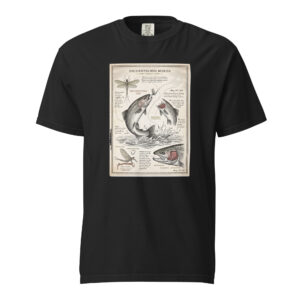 Rainbow Trout Anatomy Shirt | Scientific Oncorhynchus mykiss Fishing Apparel