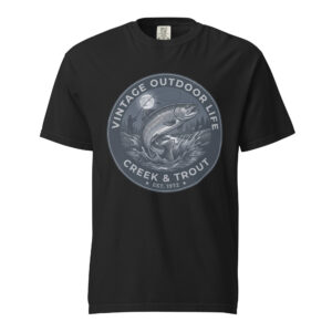 Vintage Creek Trout Shirt | Outdoor Life White Edition Premium Fishing Apparel