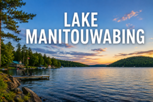 Lake Manitouwabing fishing lodges and cottage resorts near McKellar and Parry Sound Ontario