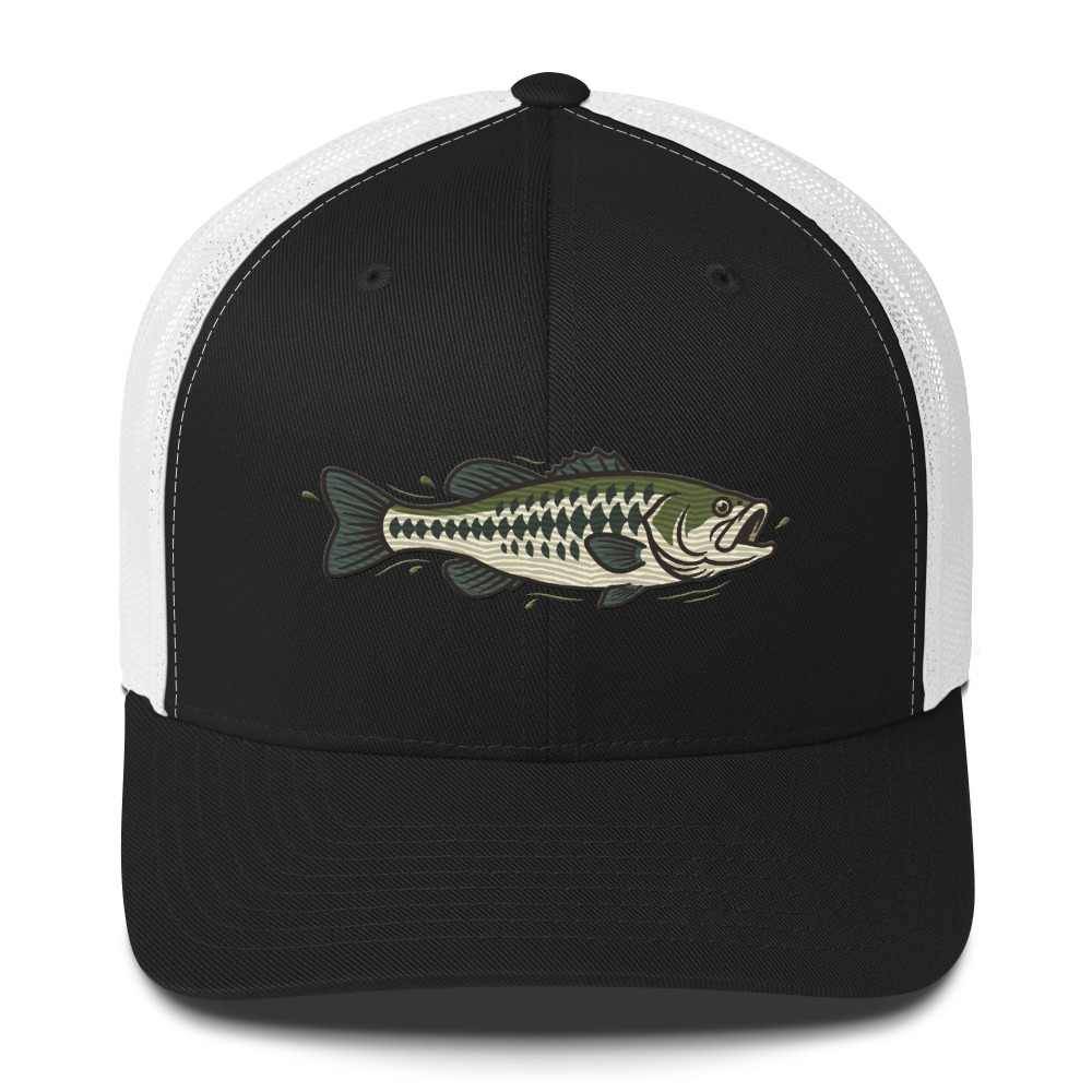 Largemouth Bass Fishing Hat - Image 2