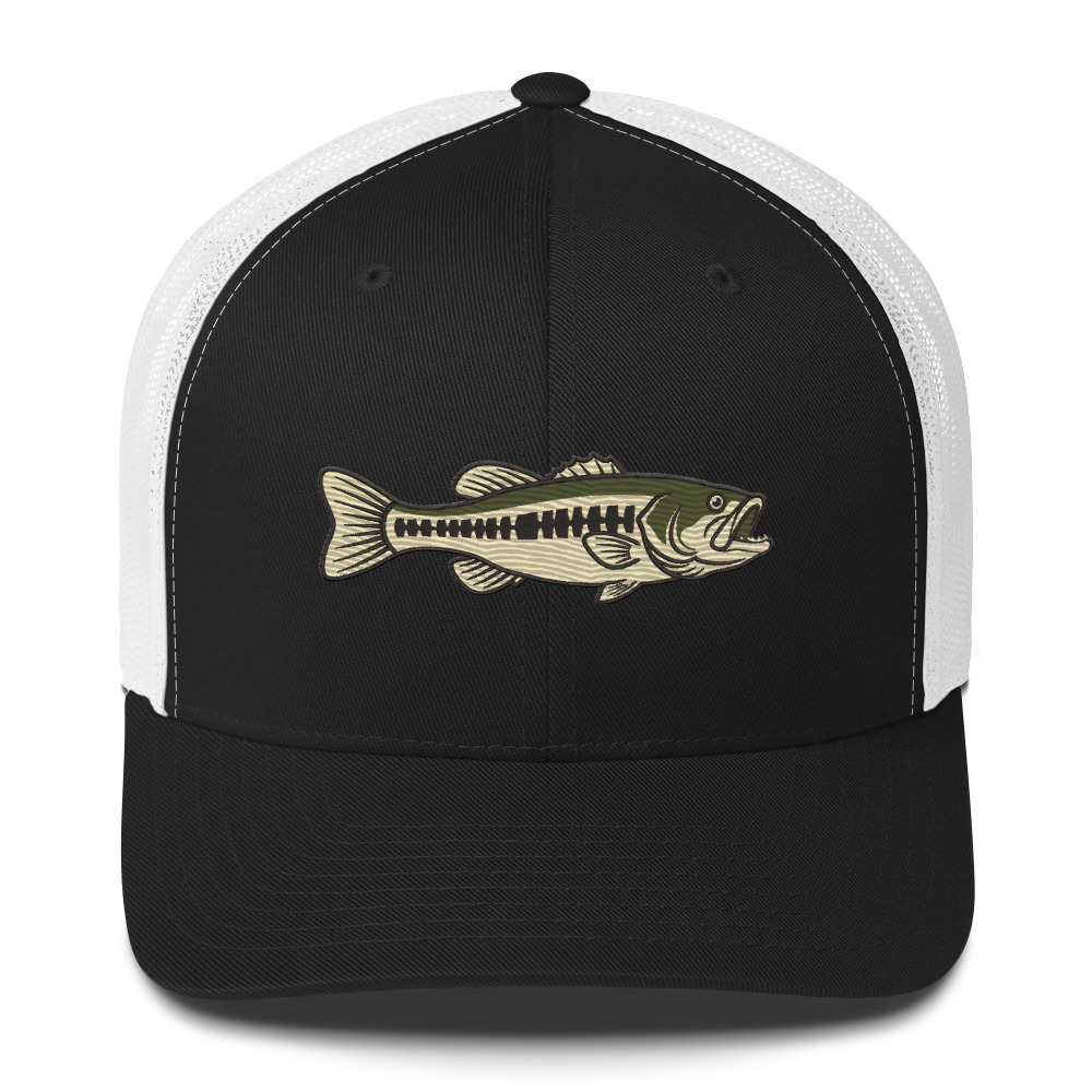 Largemouth Bass Fishing Hat - Image 2