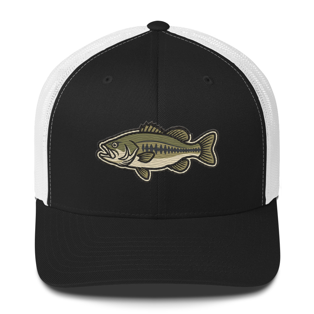 Largemouth Bass Fishing Hat - Image 2