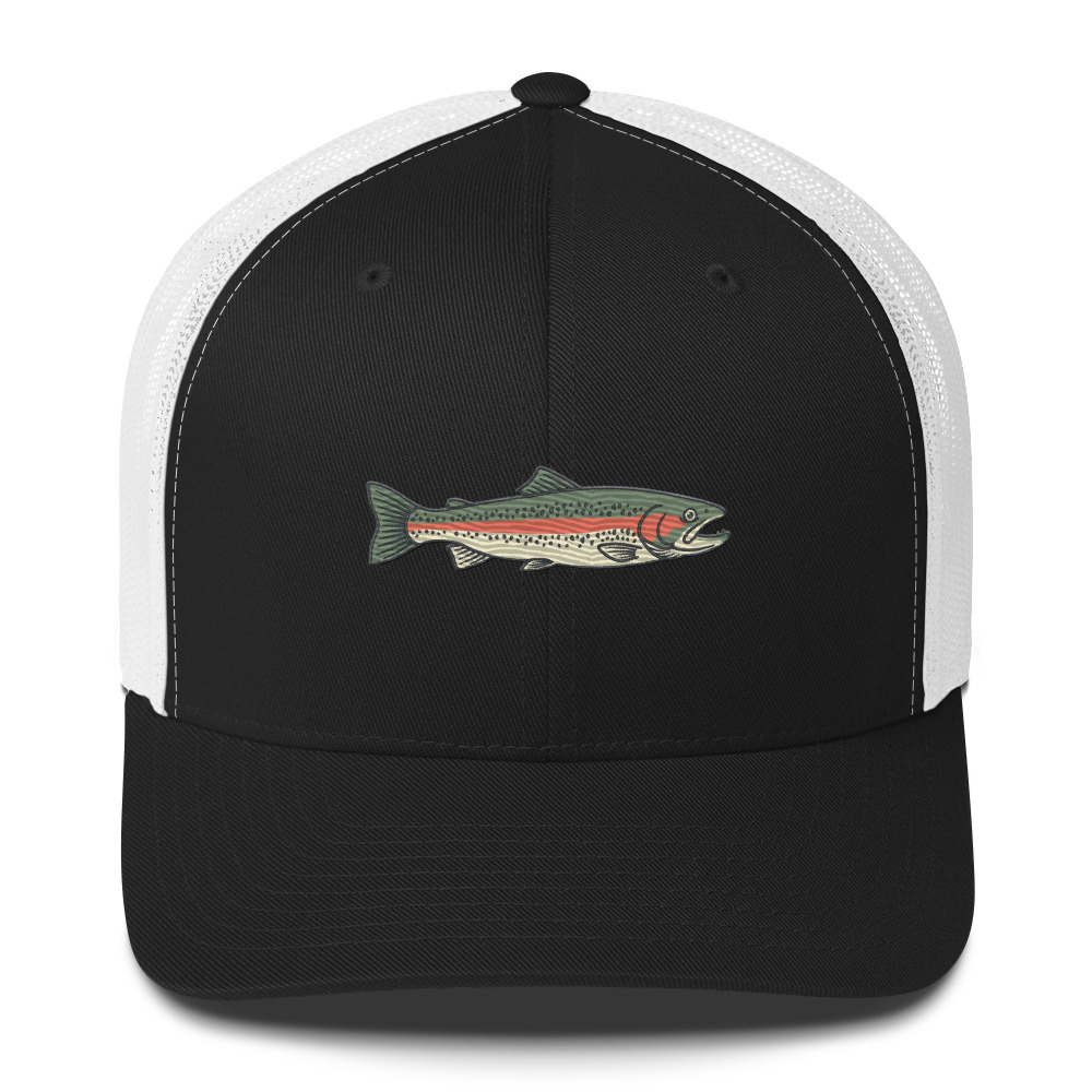 River Stream Rainbow Trout Hat - Image 15