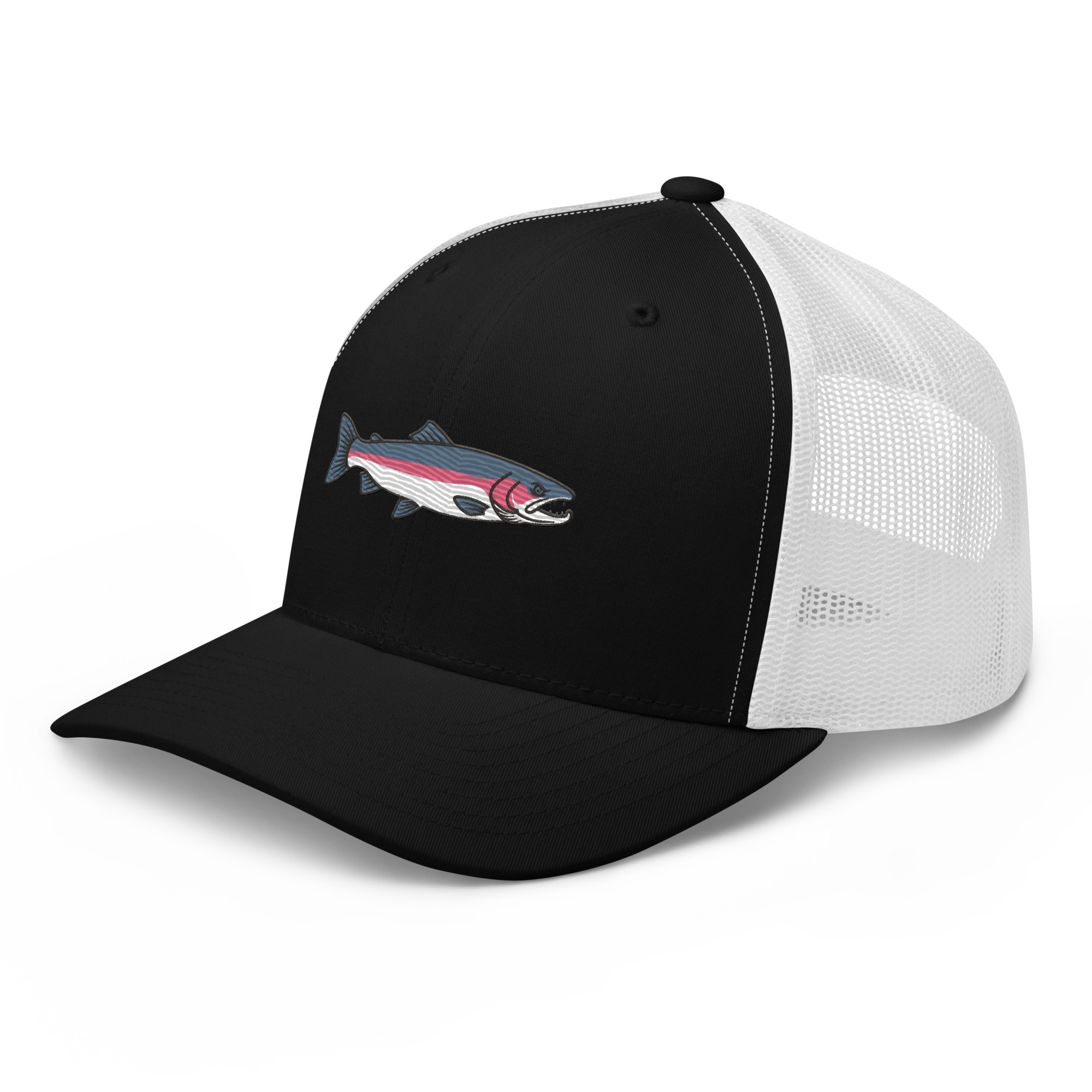 Heather Gray Sleek Rainbow Trout Hat - Image 3