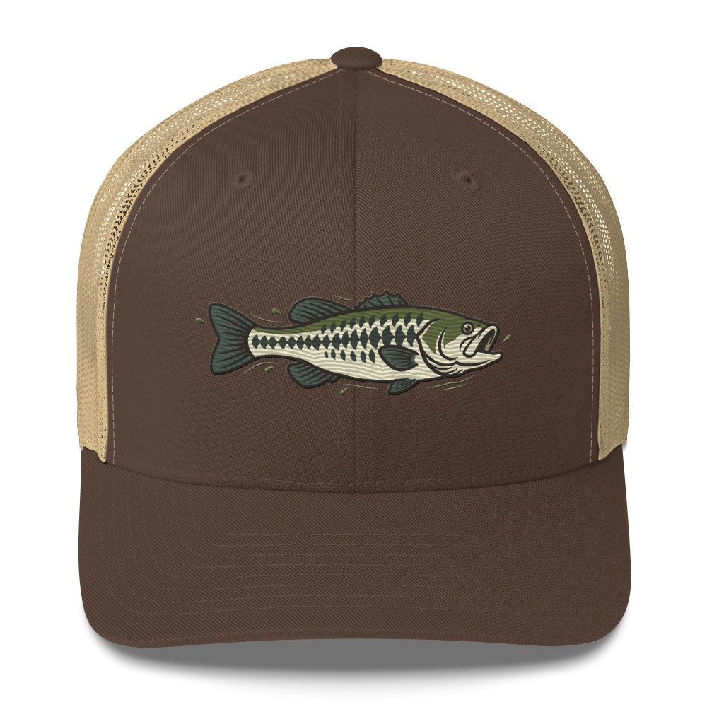 Largemouth Bass Fishing Hat - Image 5