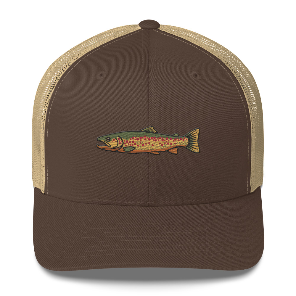 Detailed Speckled Trout Stream Hat - Image 21