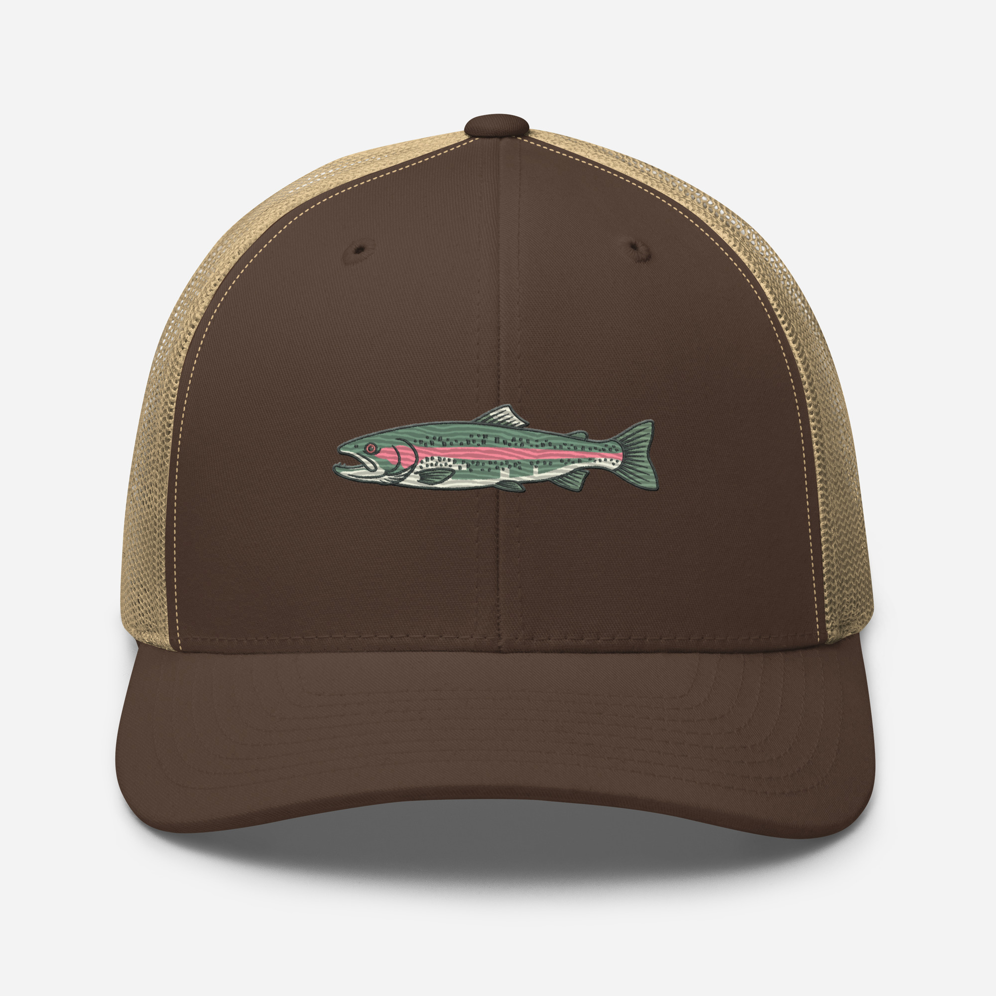 Heather Gray Classic Rainbow Trout Hat - Image 6