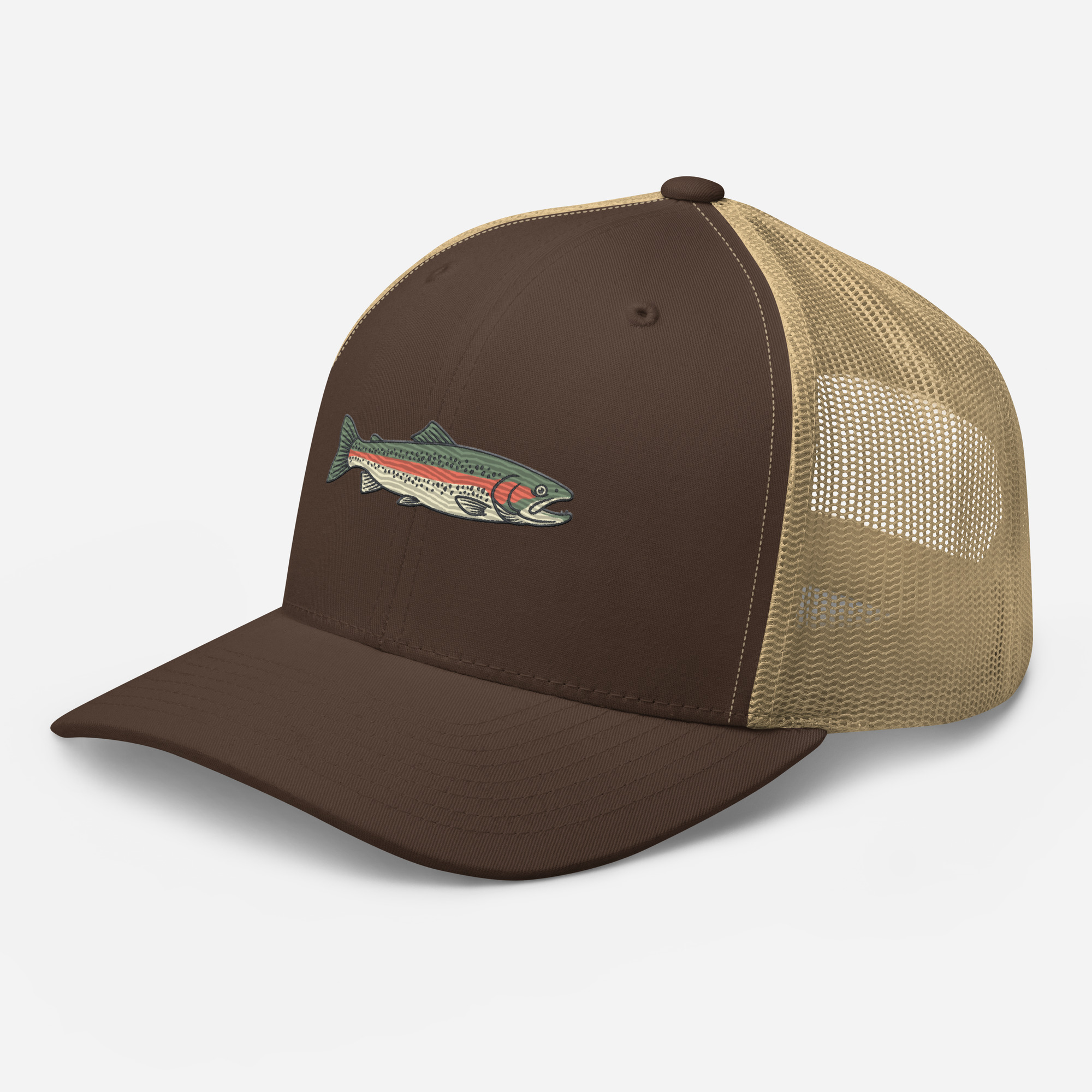River Stream Rainbow Trout Hat - Image 9