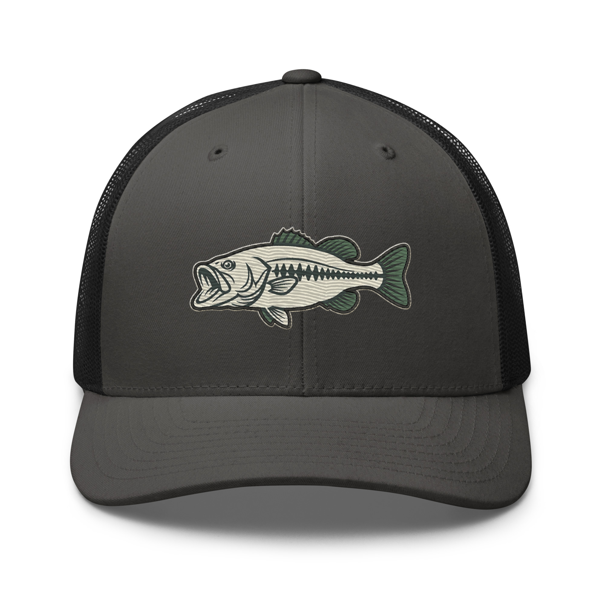 Olive Khaki Vintage Style Bass Hat - Image 14