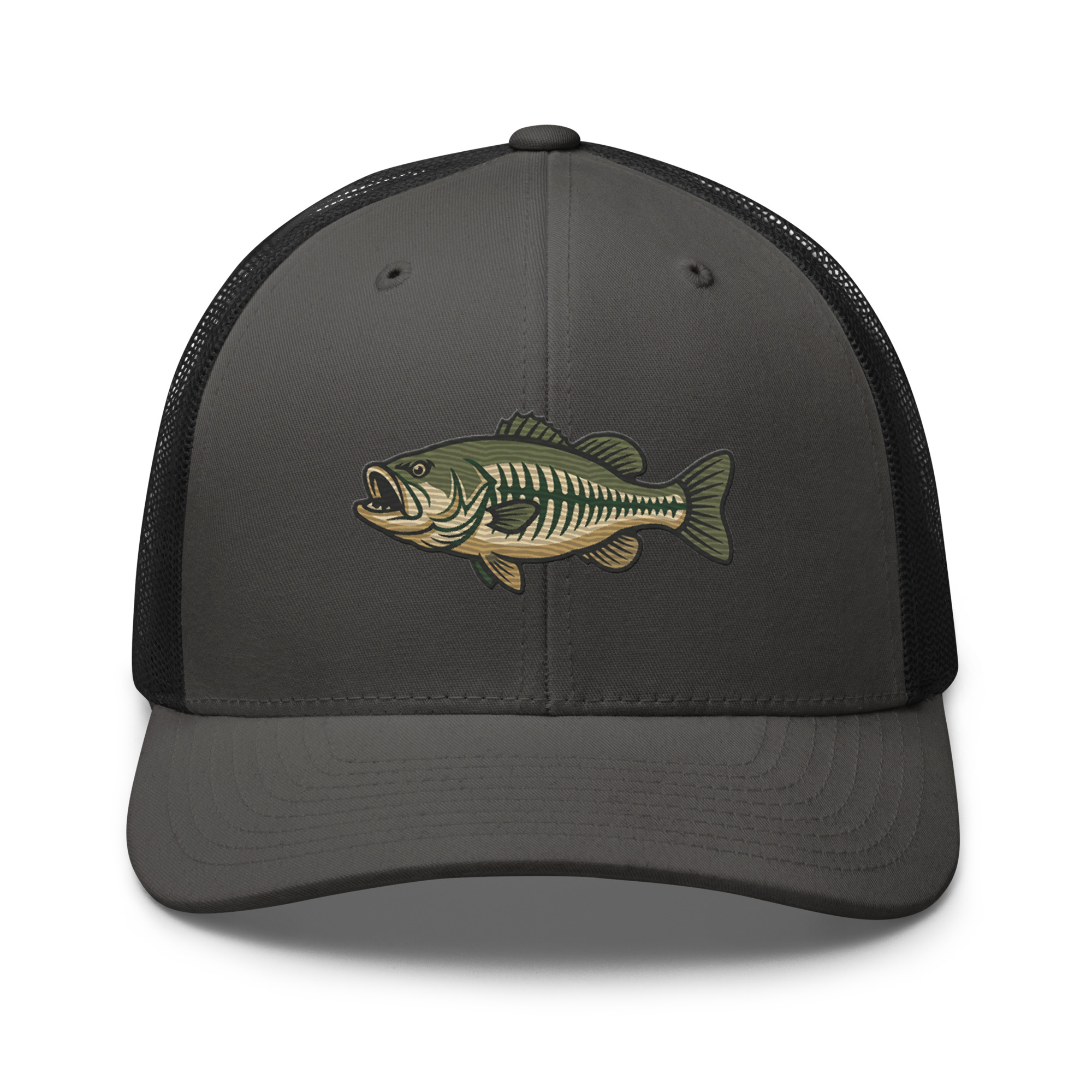 Skeleton Bass Fishing Hat - Image 14