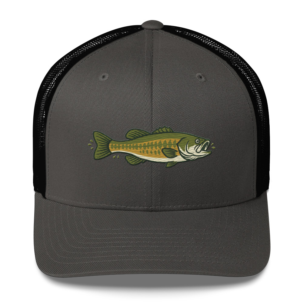 Largemouth Bass Fishing Hat - Image 4