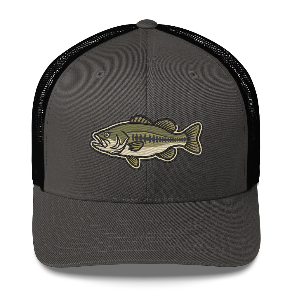 Largemouth Bass Fishing Hat - Image 4