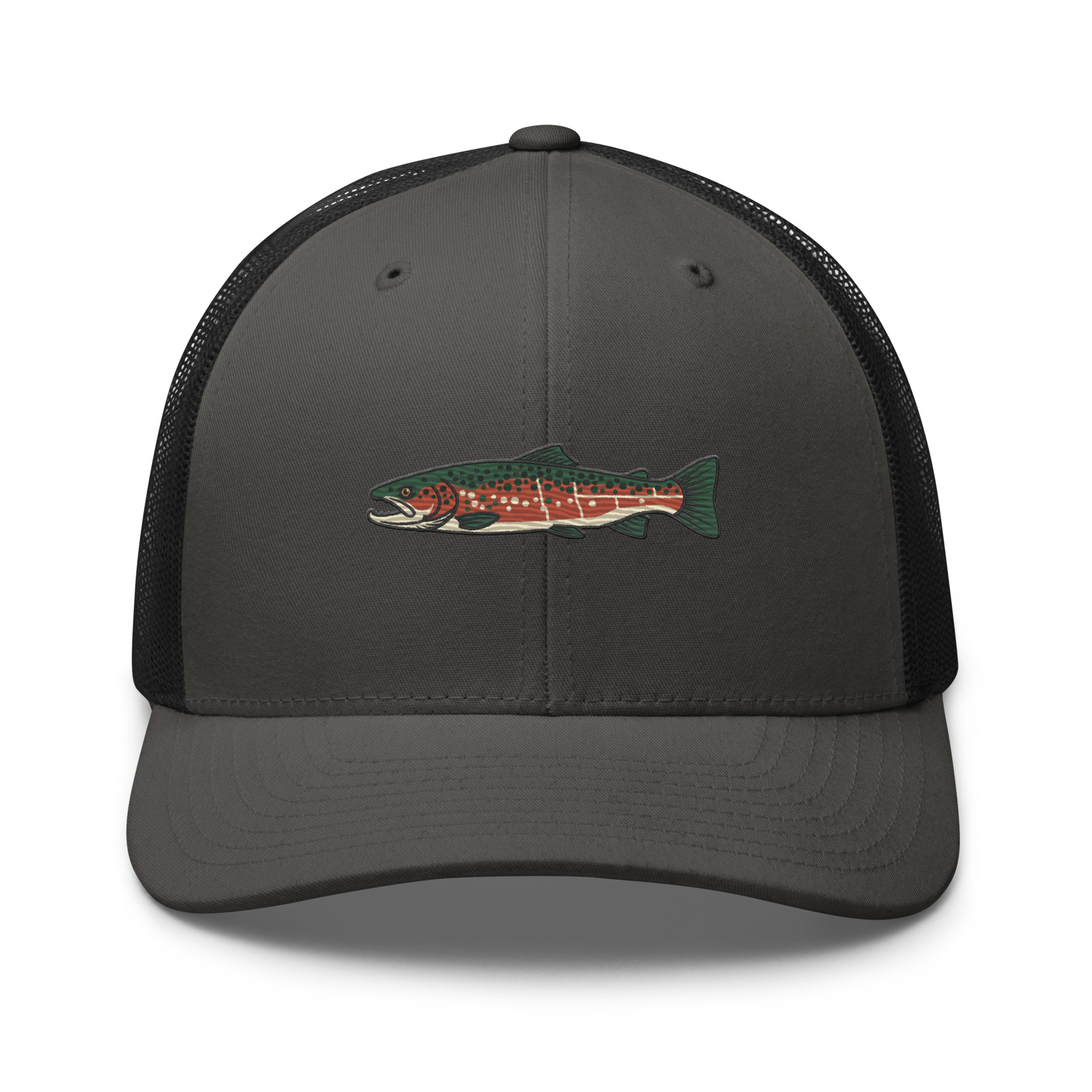 Trout Anatomy Blueprint Hat - Image 5