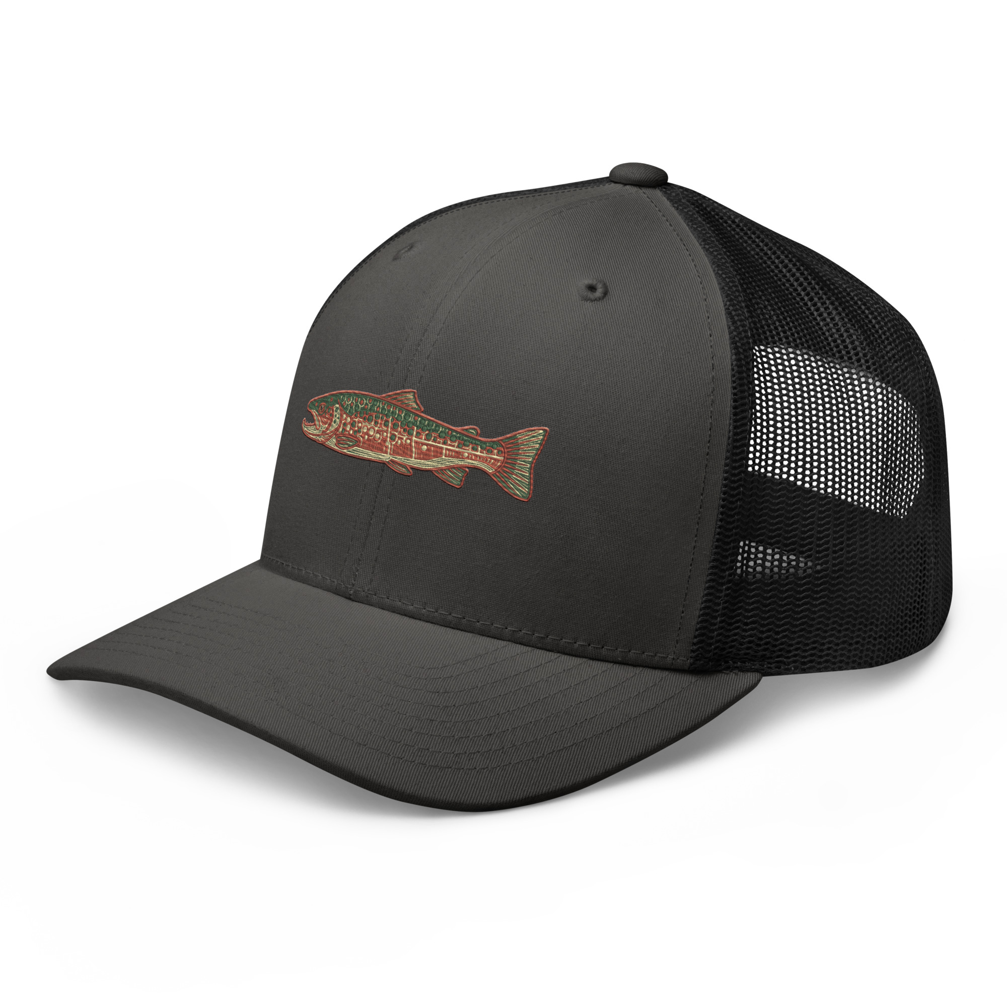 Detailed Speckled Trout Stream Hat - Image 6