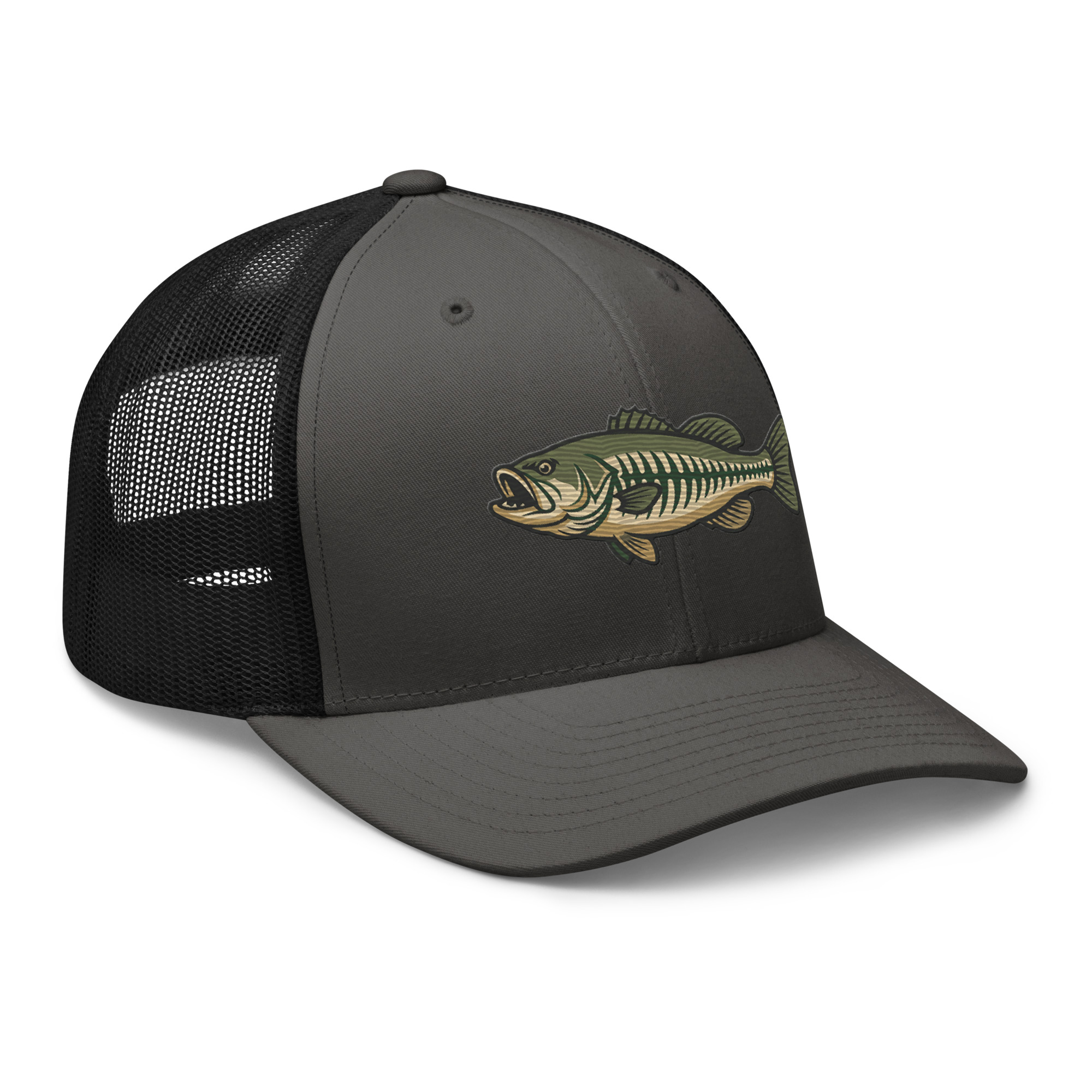 Skeleton Bass Fishing Hat - Image 19