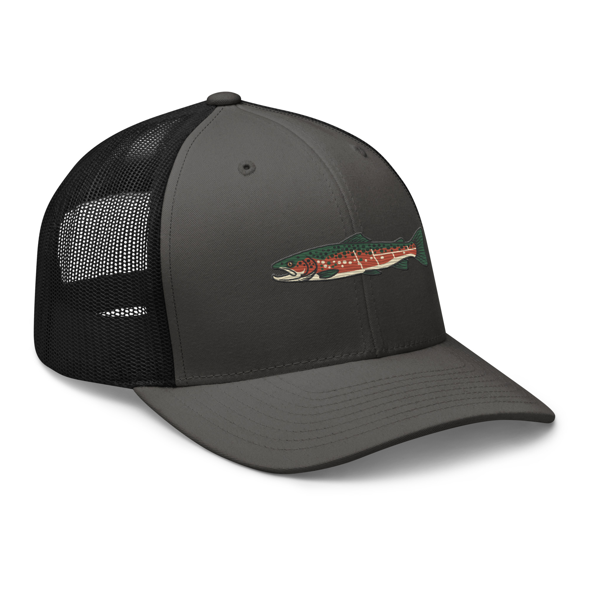 Trout Anatomy Blueprint Hat - Image 6