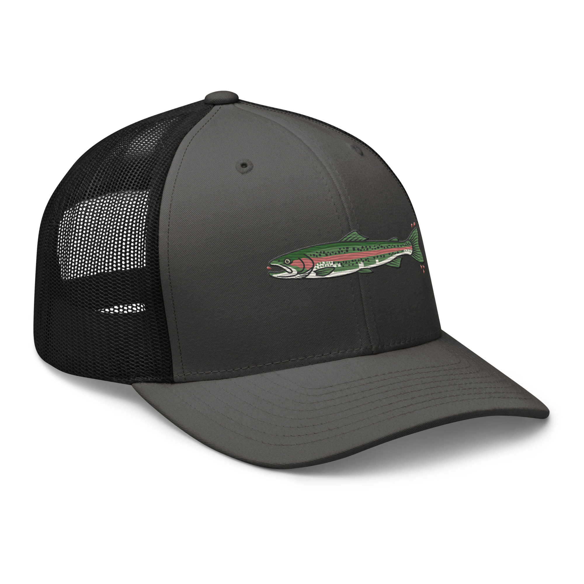 Heather Gray Action Splash Trout Hat - Image 6