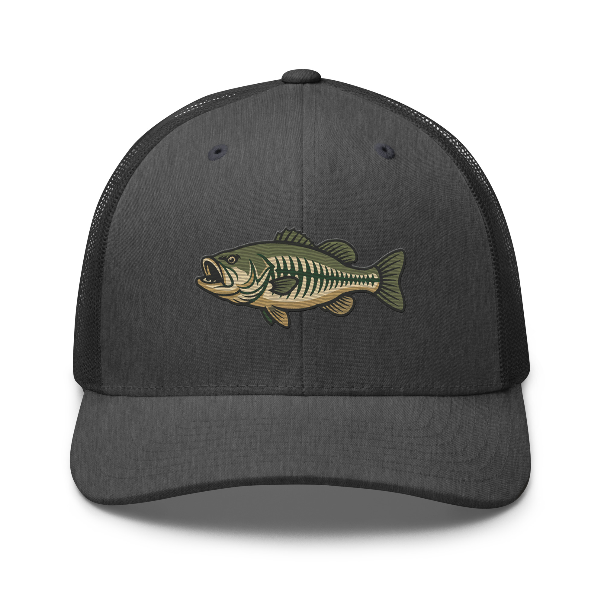 Skeleton Bass Fishing Hat - Image 26
