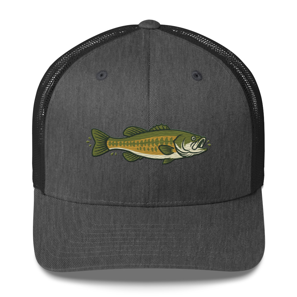 Largemouth Bass Fishing Hat - Image 6