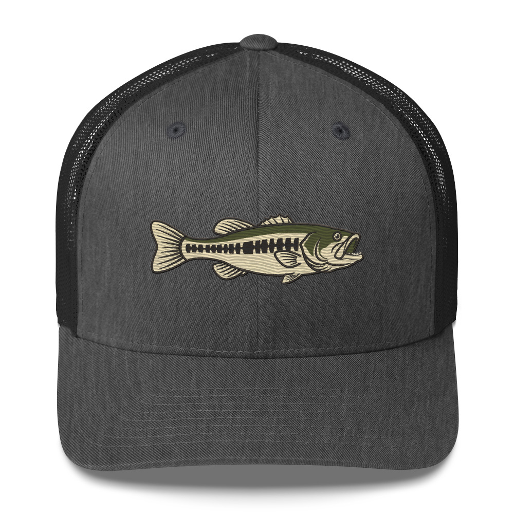 Largemouth Bass Fishing Hat - Image 6