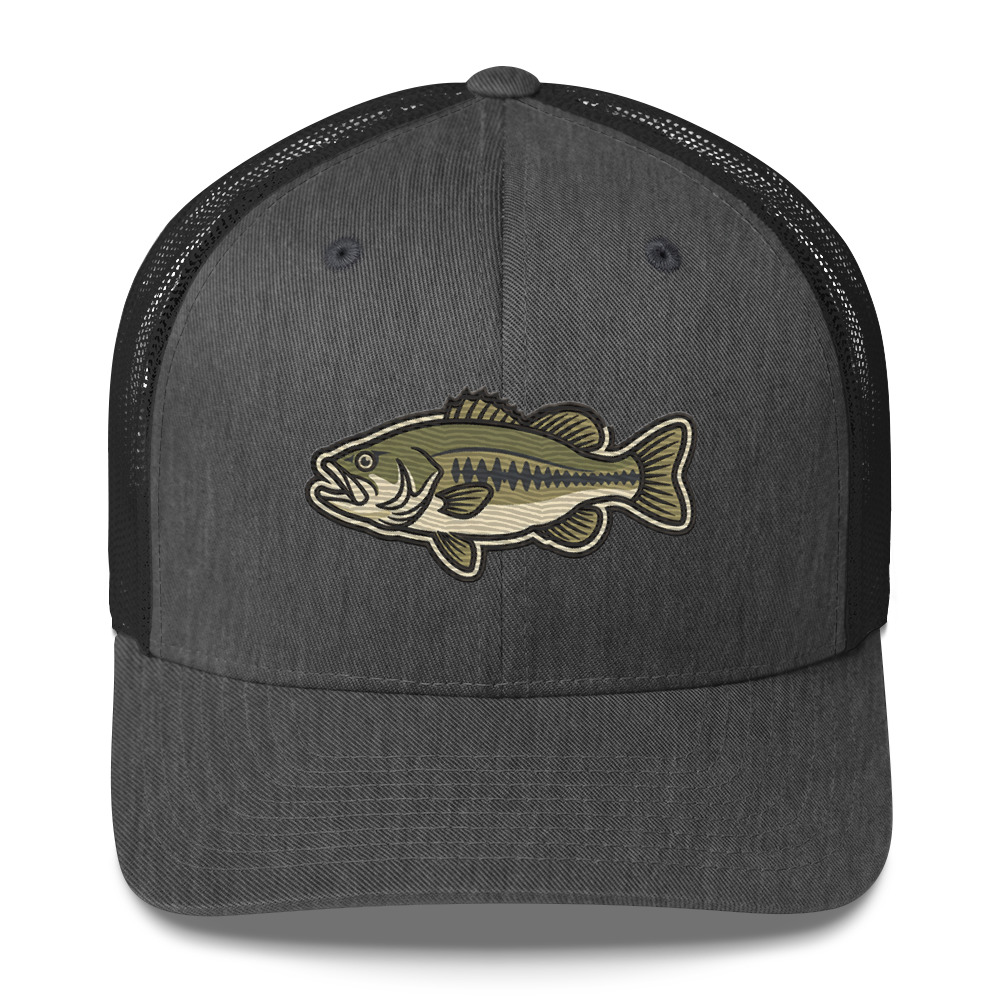 Largemouth Bass Fishing Hat - Image 6